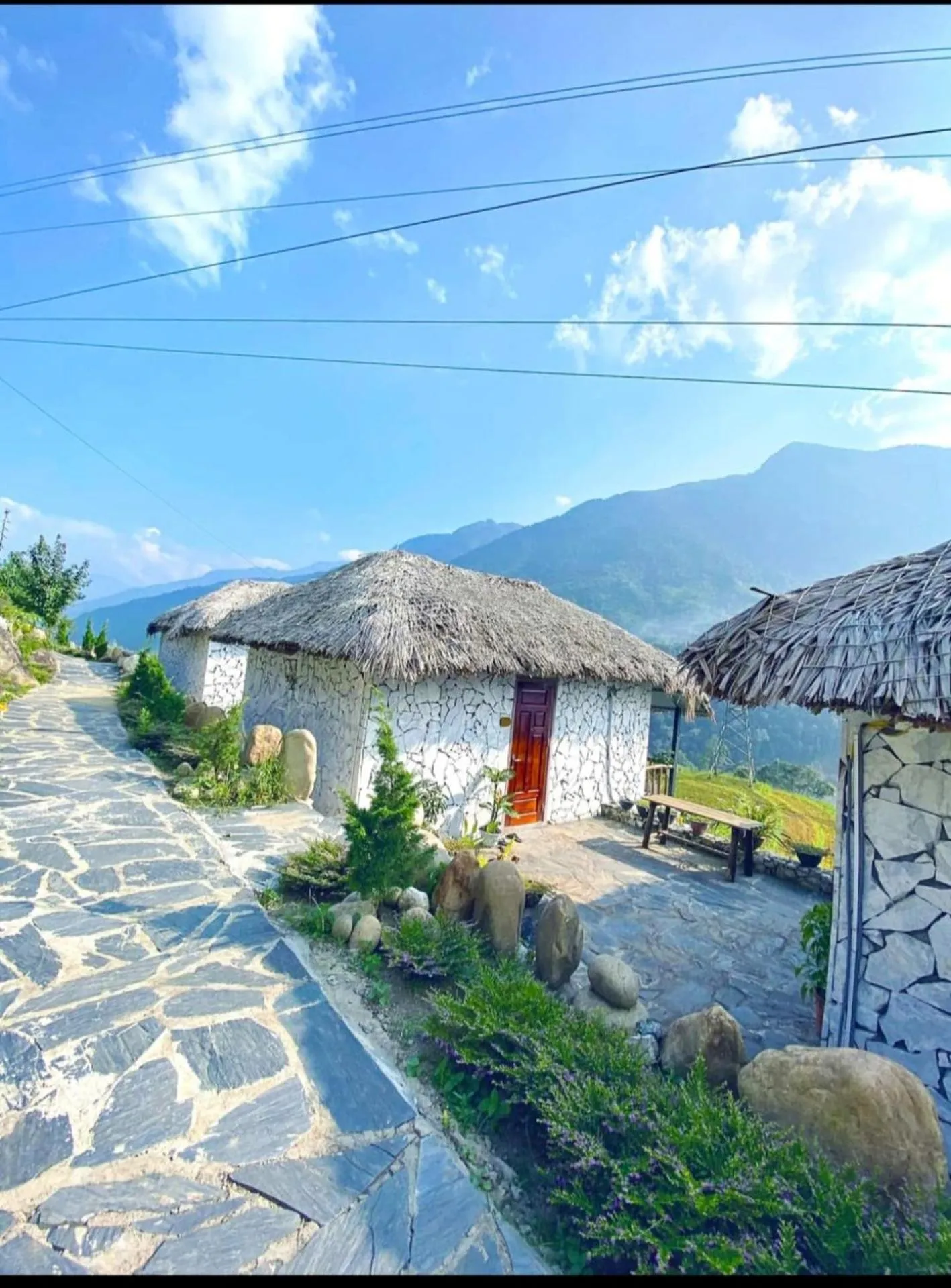 Patio in Sapa Eco Villas & Spa