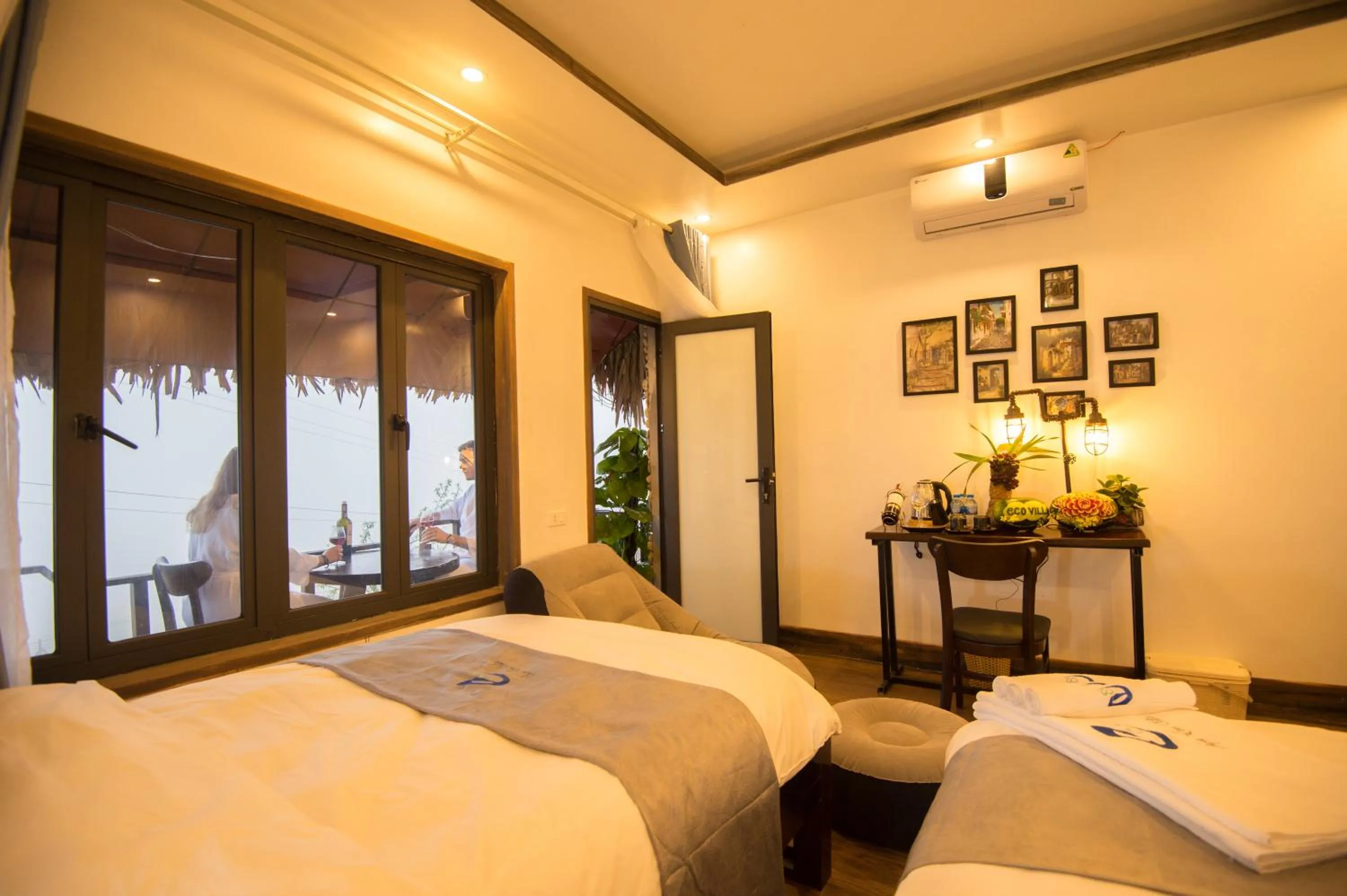 Photo of the whole room, Bed in Sapa Eco Villas & Spa