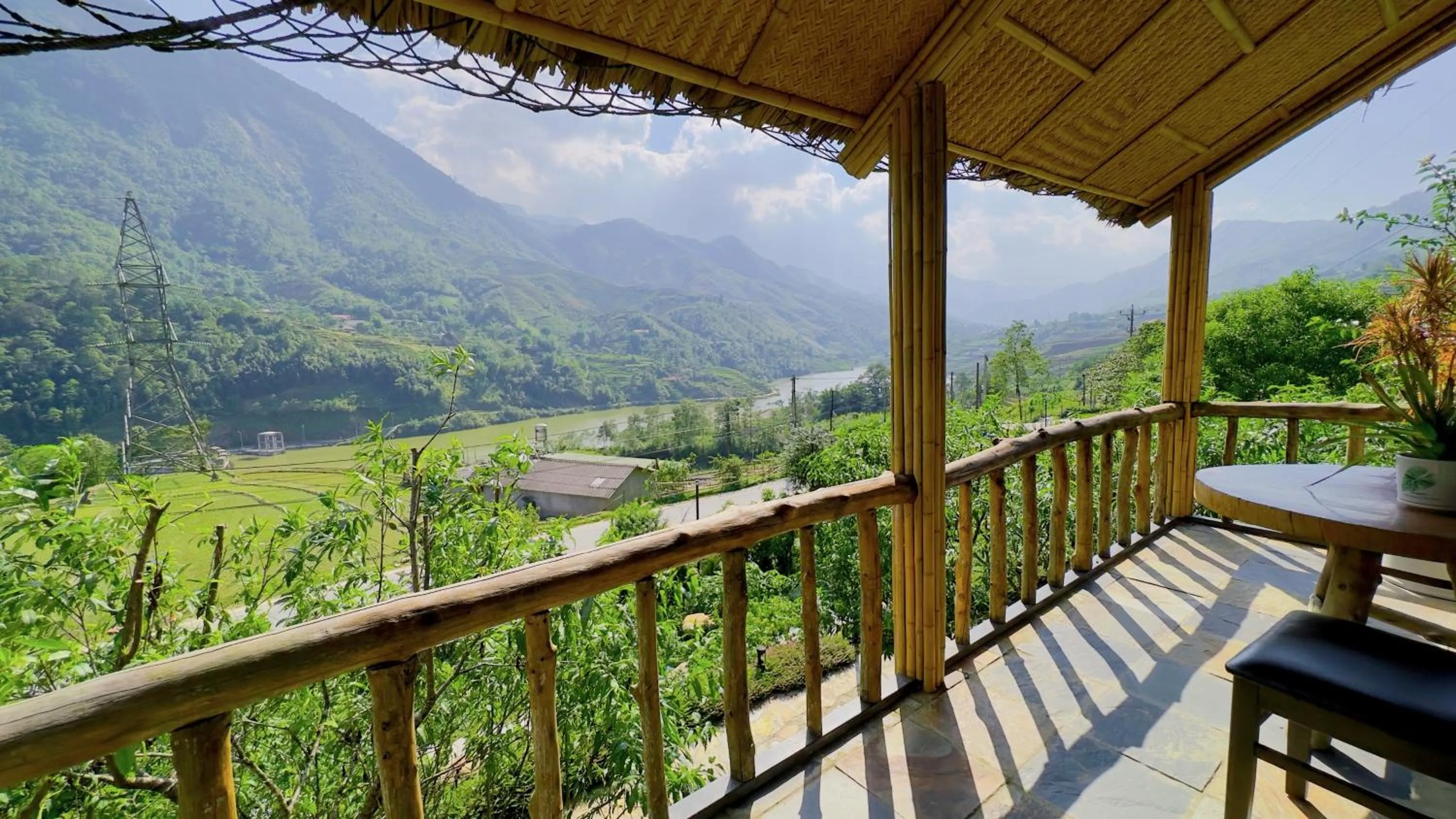 Balcony/Terrace in Sapa Eco Villas & Spa
