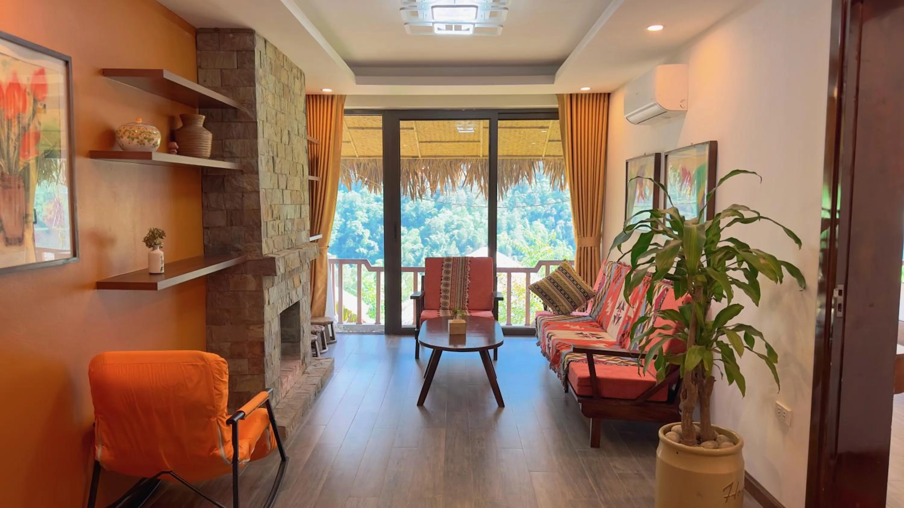 Living room in Sapa Eco Villas & Spa