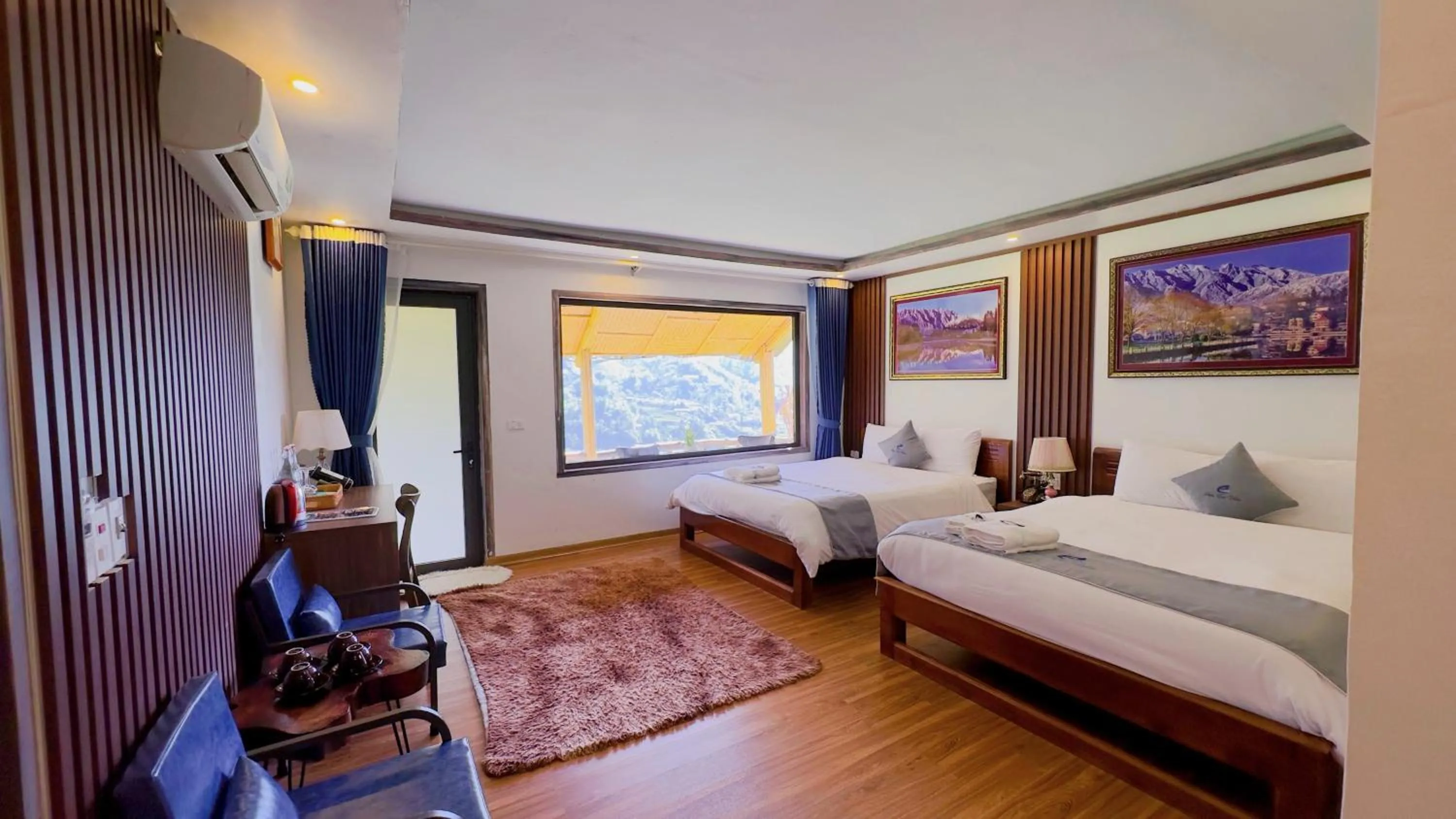 Bedroom, Bed in Sapa Eco Villas & Spa