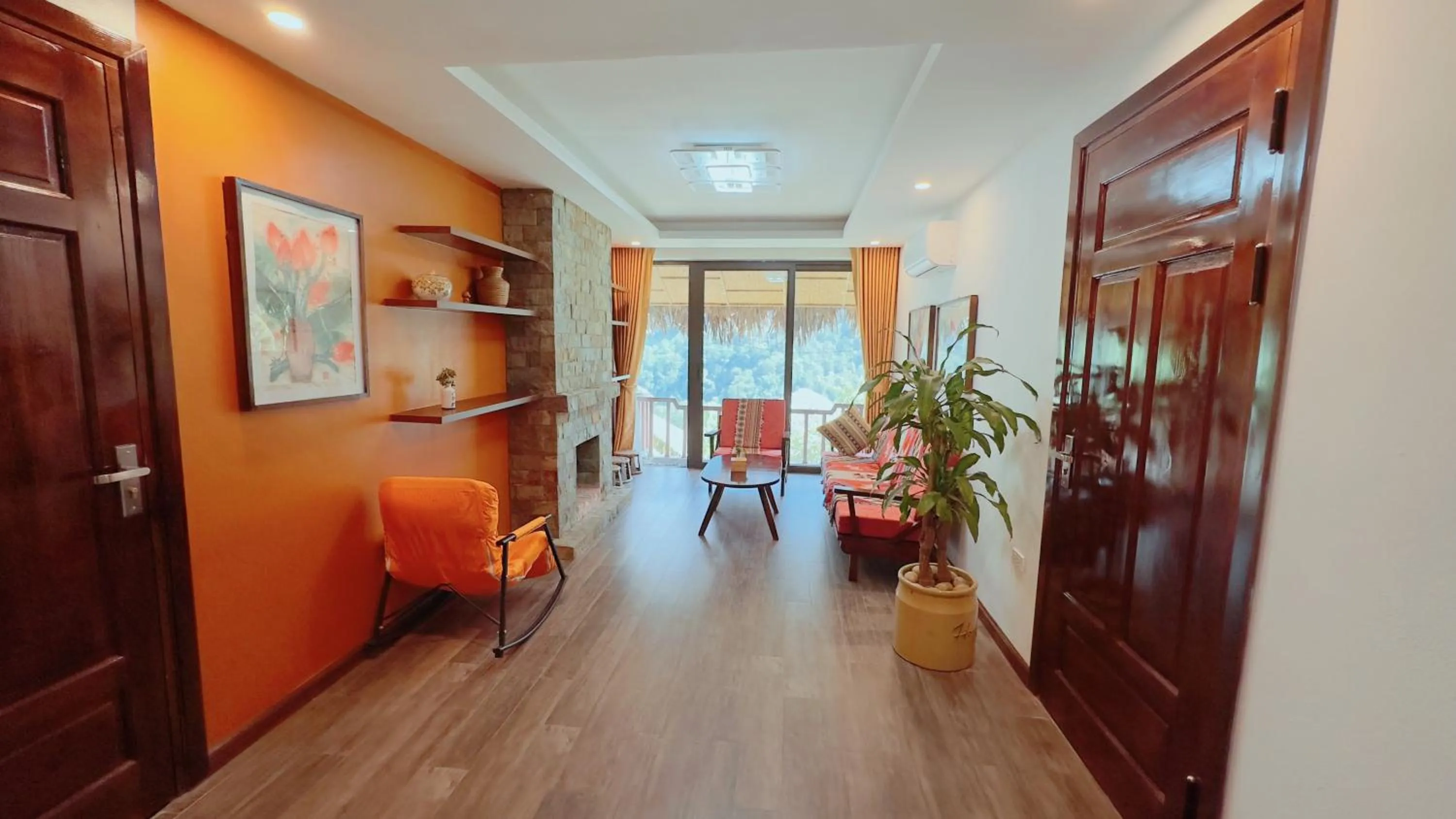 Living room in Sapa Eco Villas & Spa