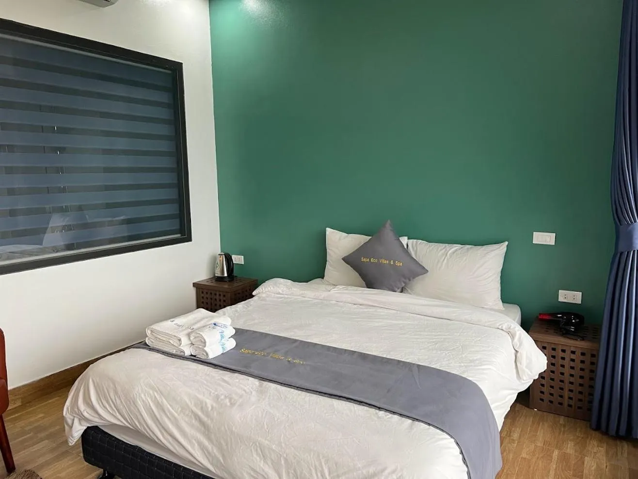 Bed in Sapa Eco Villas & Spa