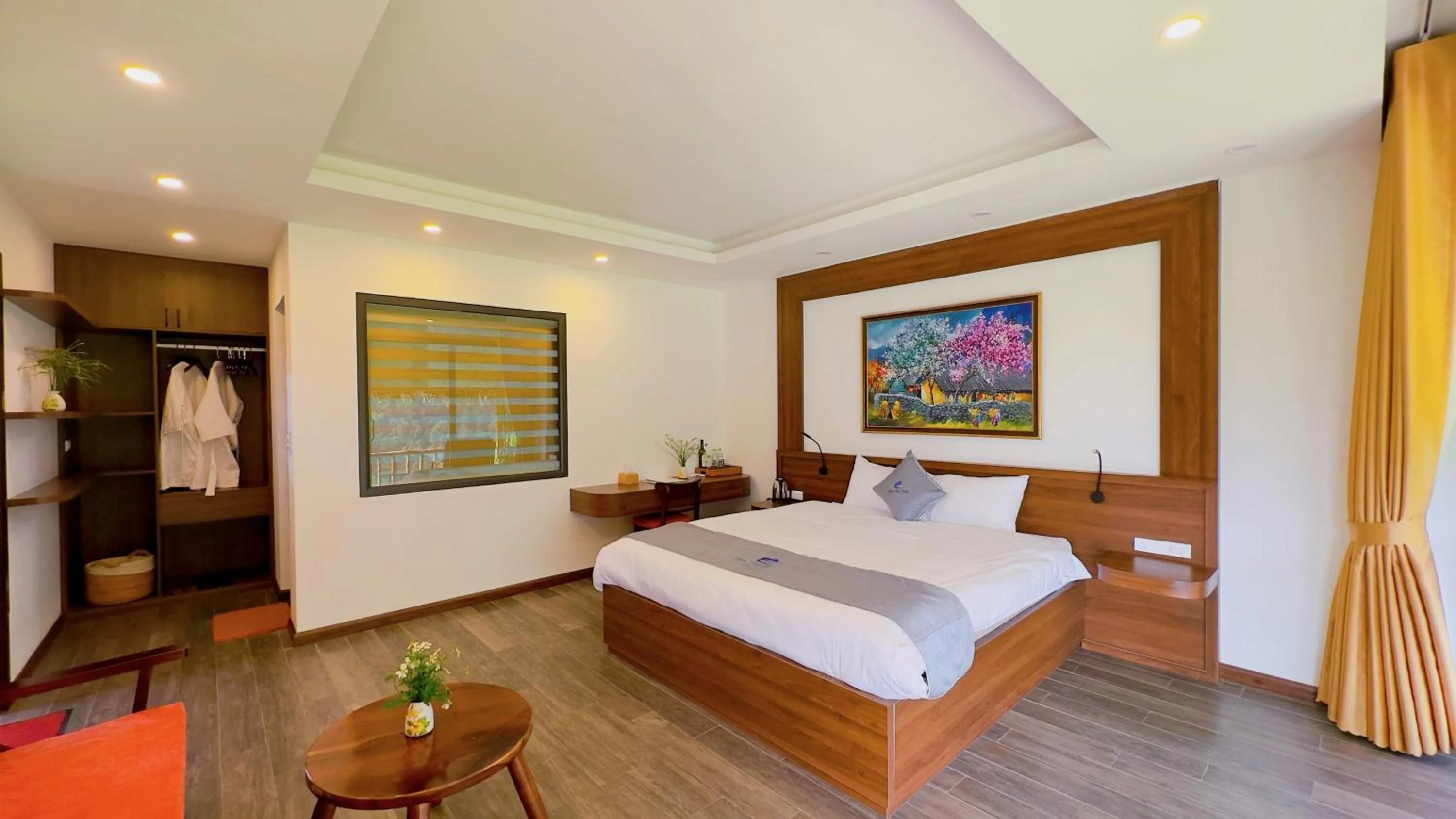 Bedroom, Bed in Sapa Eco Villas & Spa