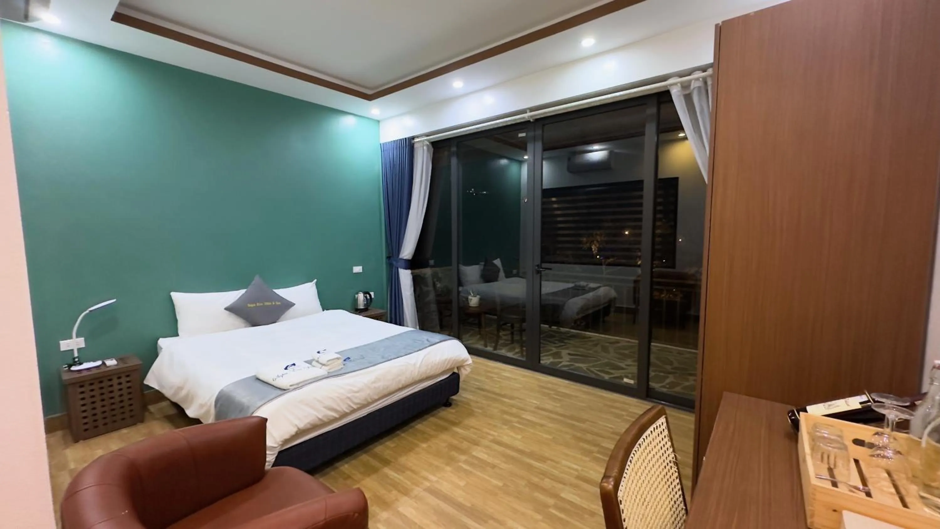 Bed in Sapa Eco Villas & Spa