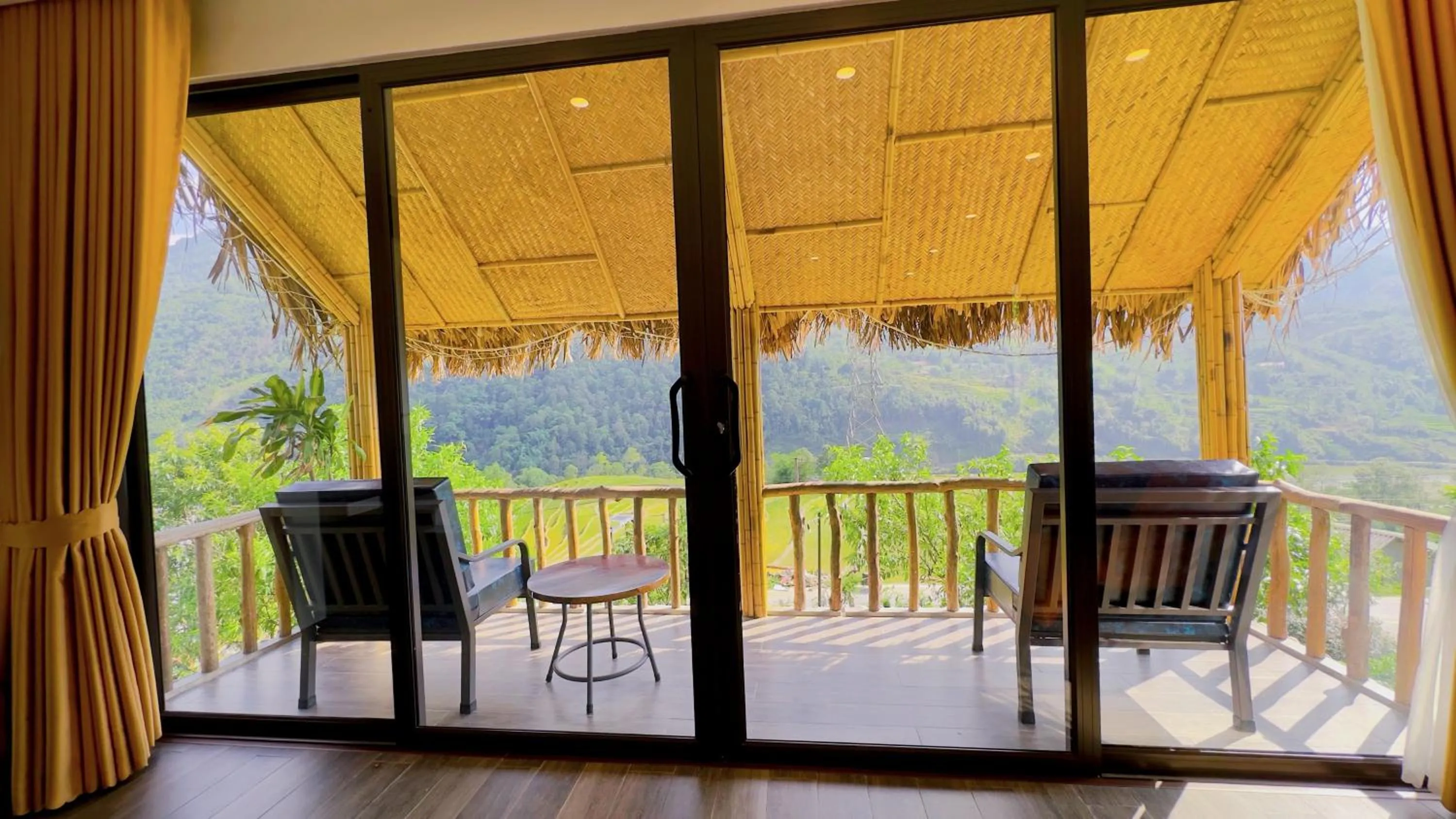 Balcony/Terrace in Sapa Eco Villas & Spa