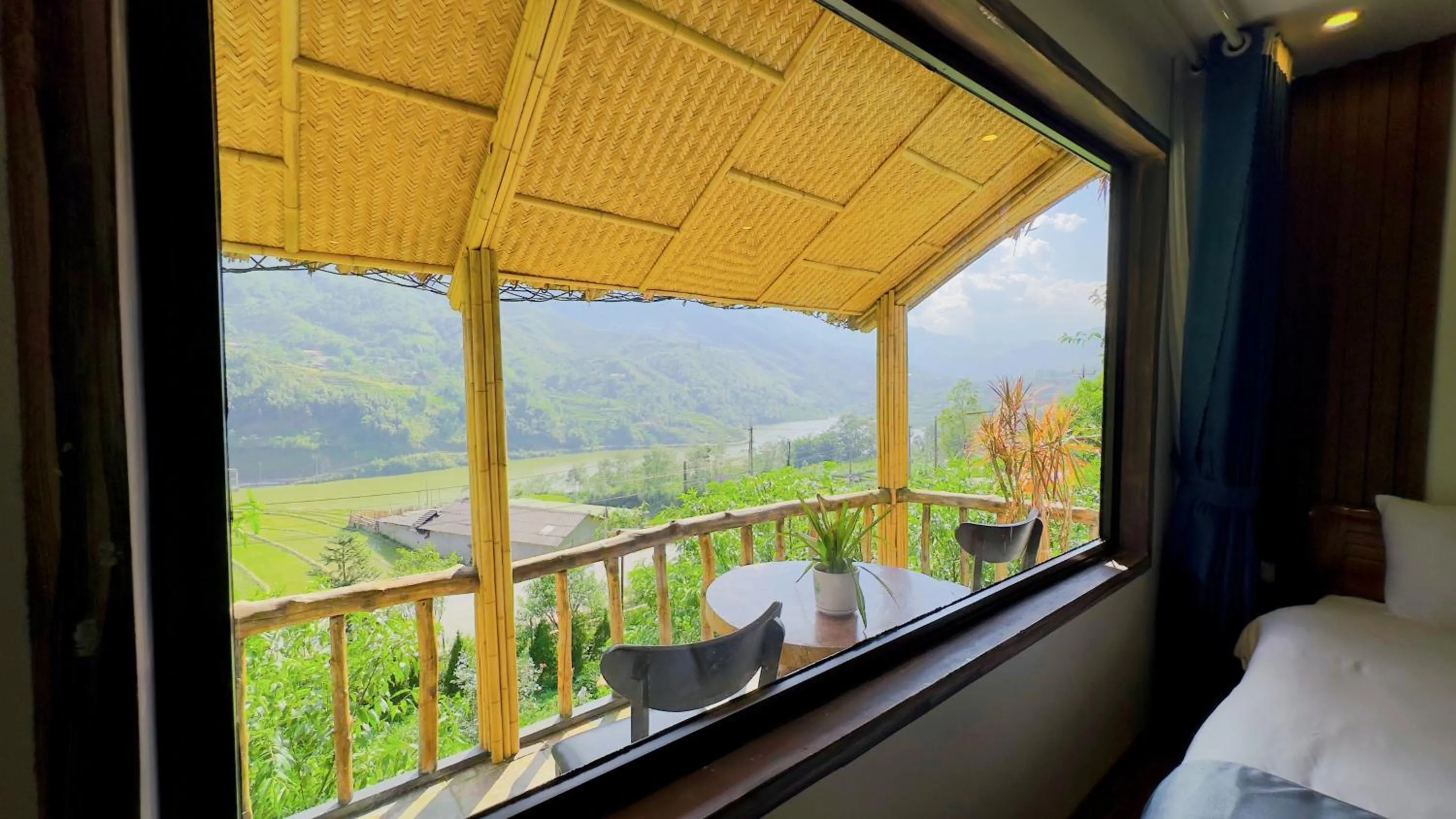 Balcony/Terrace in Sapa Eco Villas & Spa