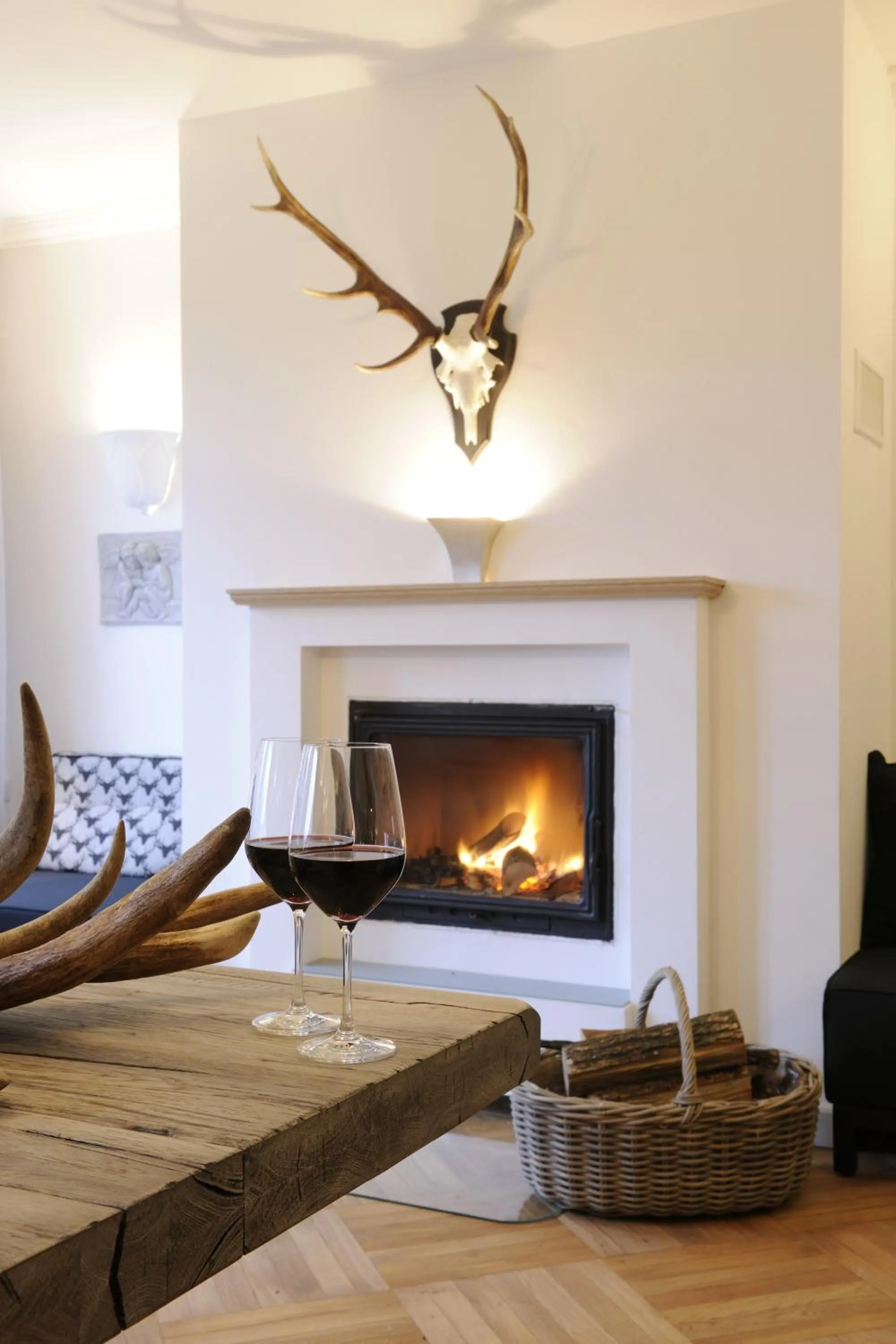 Seating area in Boutique Hotel Relais Chalet Wilhelmy
