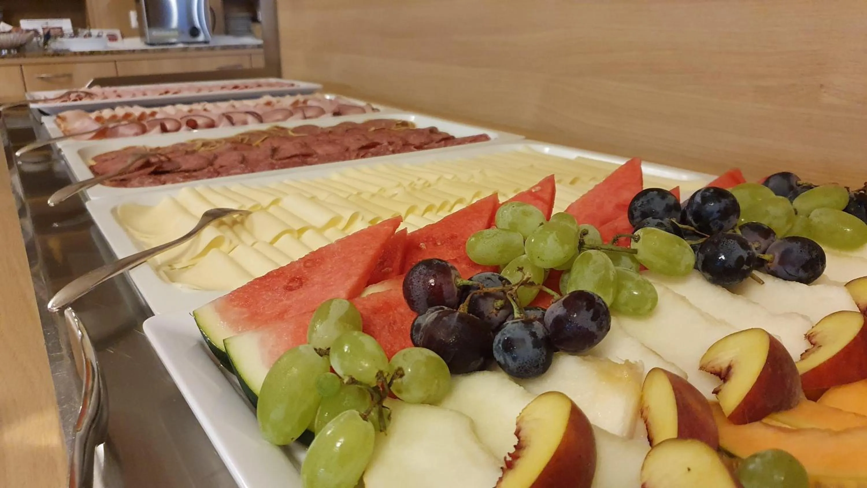 Buffet breakfast in Hotel Bellevue