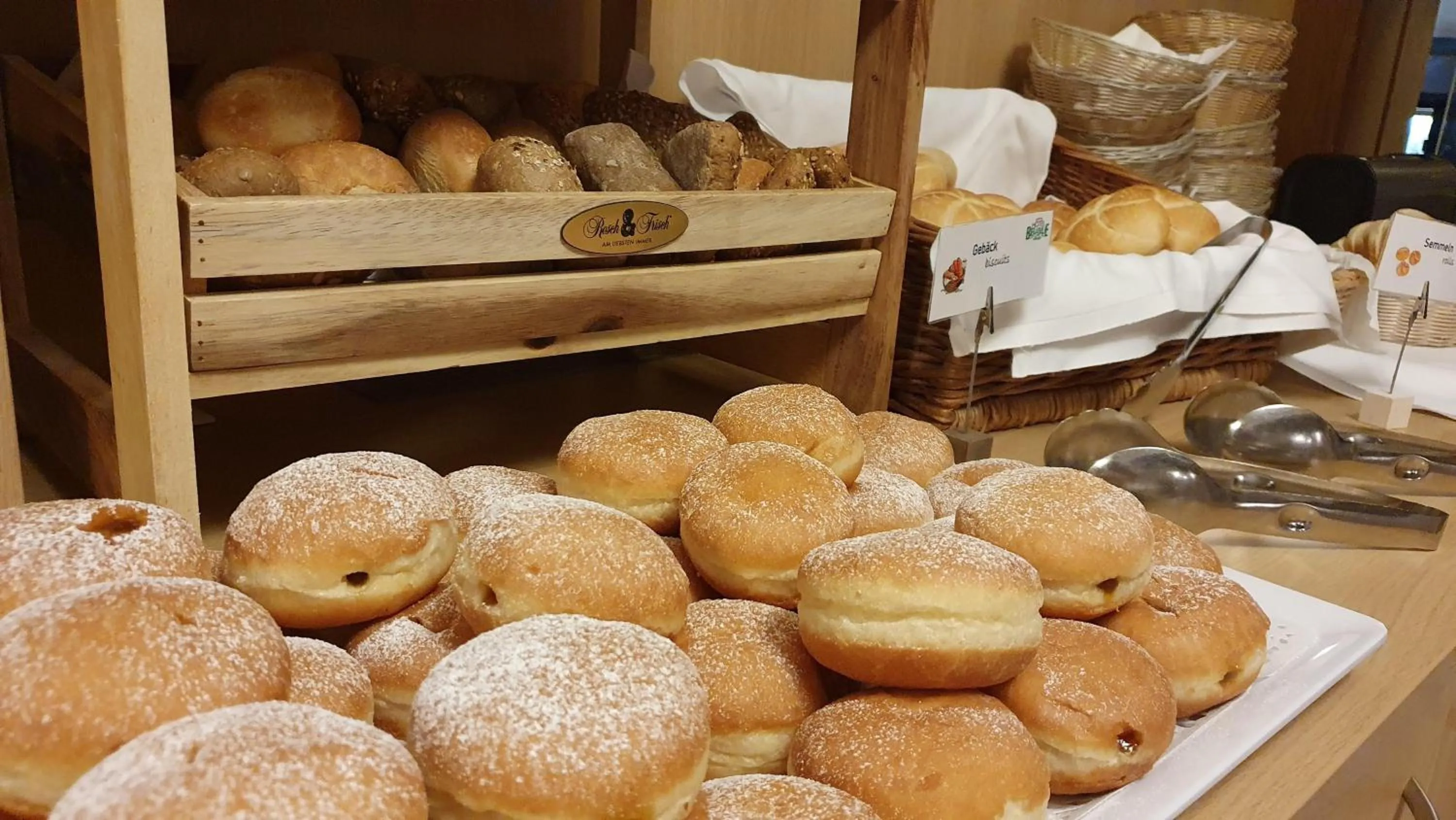 Buffet breakfast in Hotel Bellevue