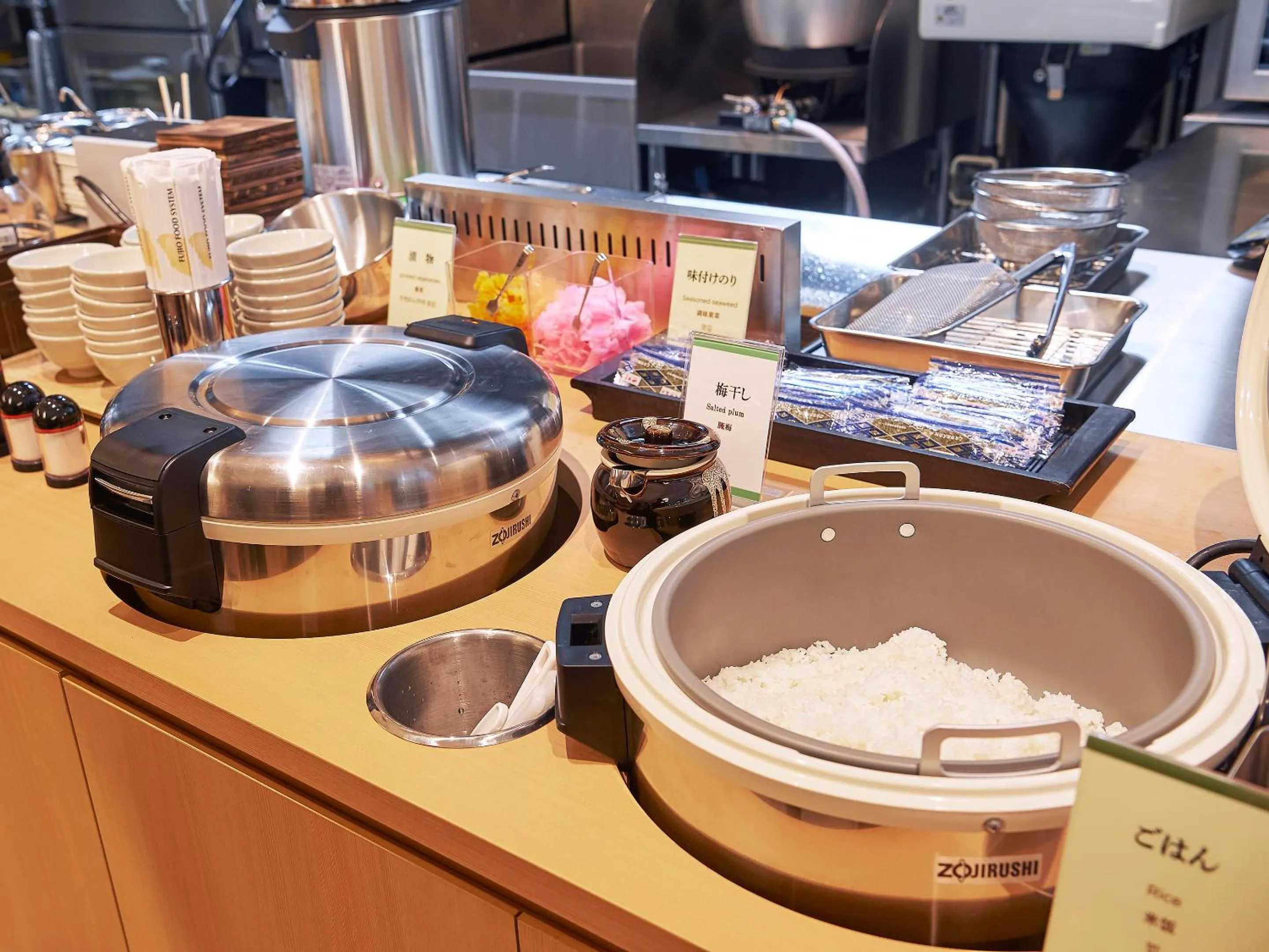 Buffet breakfast in Sotetsu Fresa Inn Kobe Sannomiya