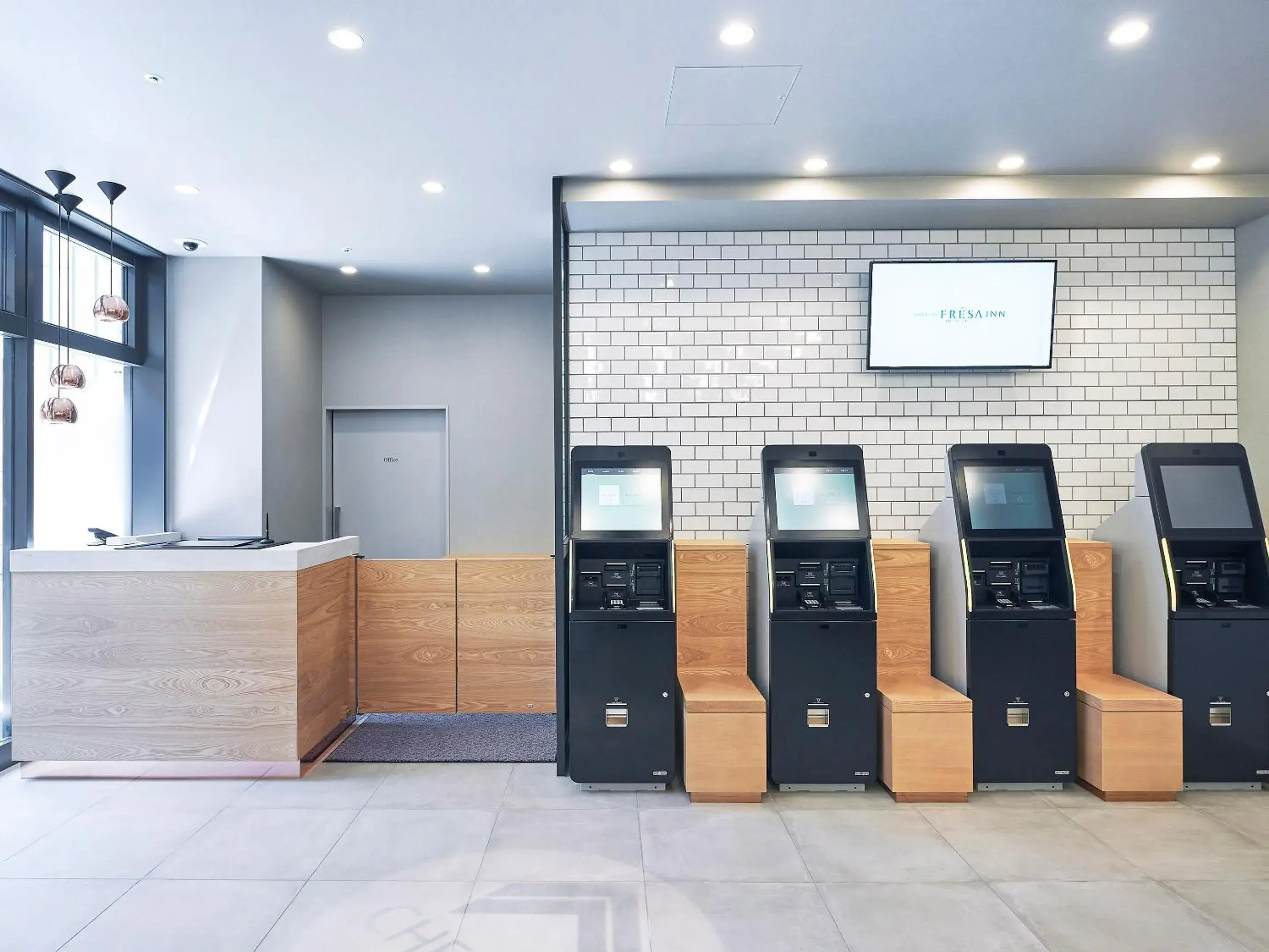 Lobby or reception in Sotetsu Fresa Inn Kobe Sannomiya Lobby or reception in Sotetsu Fresa Inn Kobe Sannomiya