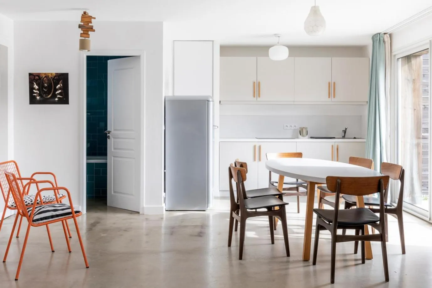 Kitchen or kitchenette in Côté Océan Resort