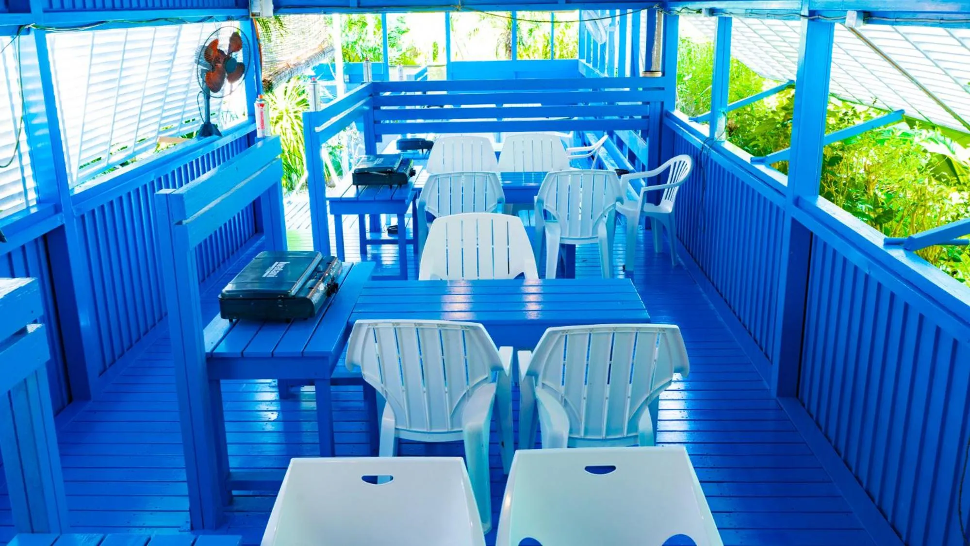 BBQ facilities in Little Mermaid Hotel Ishigakijima