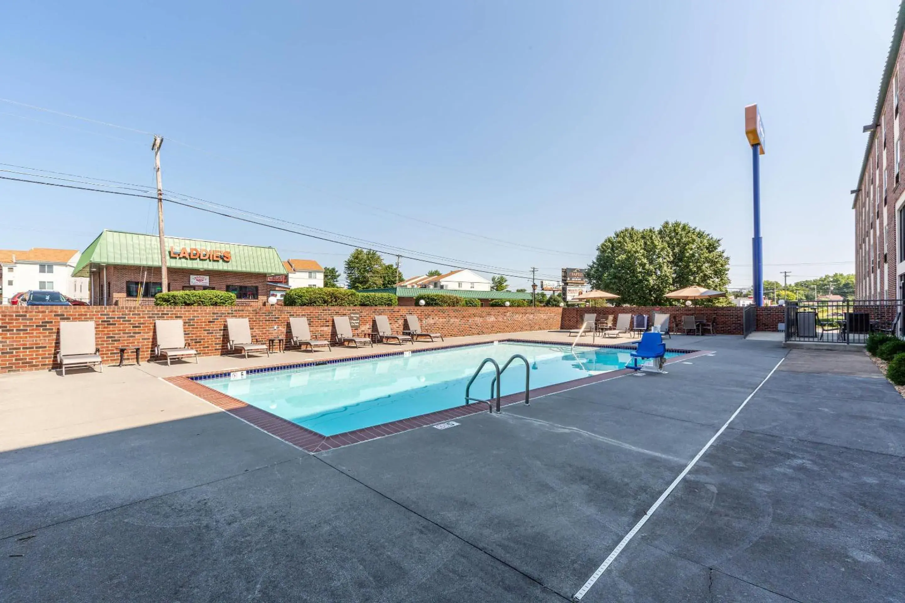 Swimming pool in Comfort Inn Aikens Center Swimming pool in Comfort Inn Aikens Center