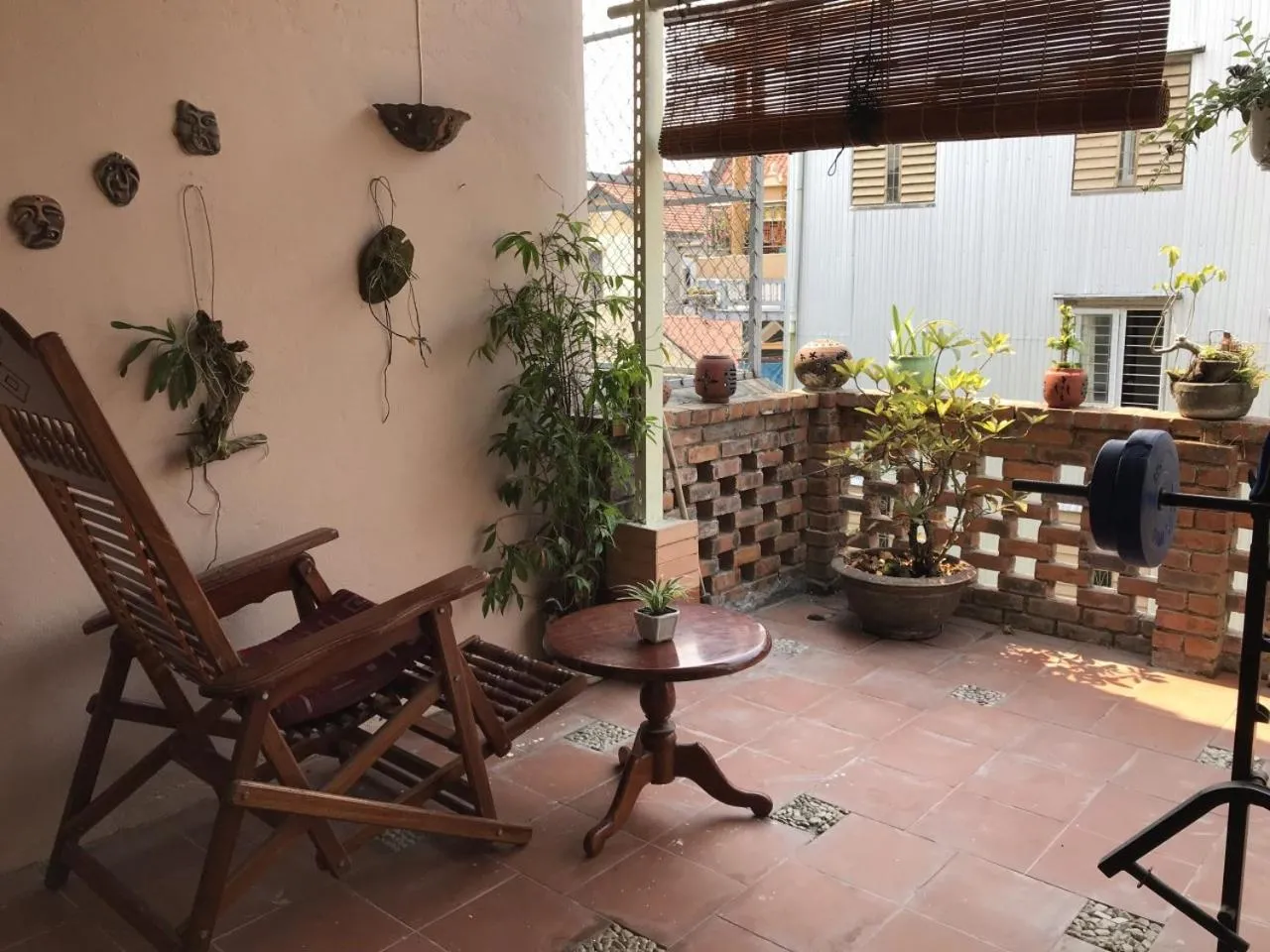 Balcony/Terrace in Kota's House Homestay
