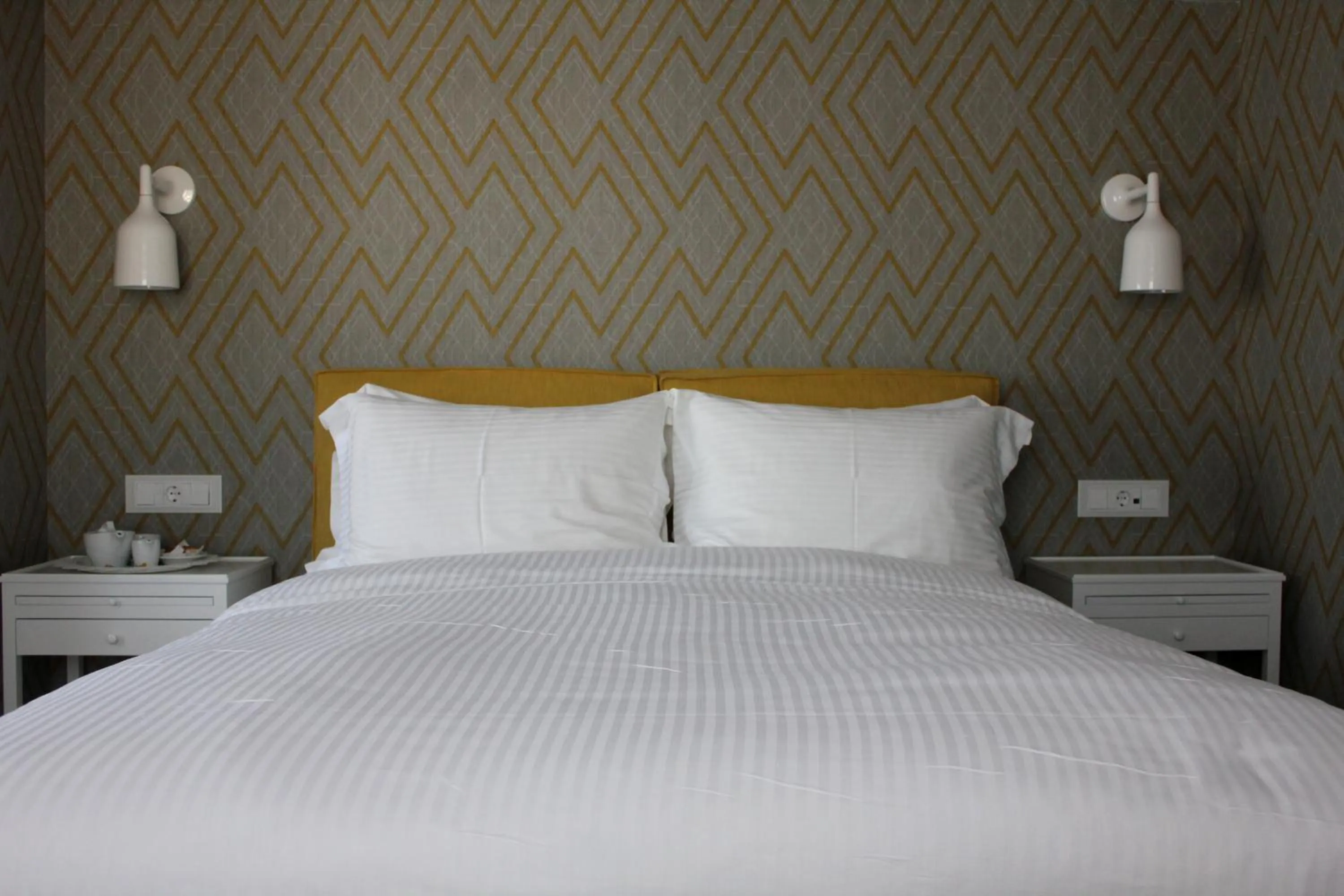 Bed in Hotel Metropolis