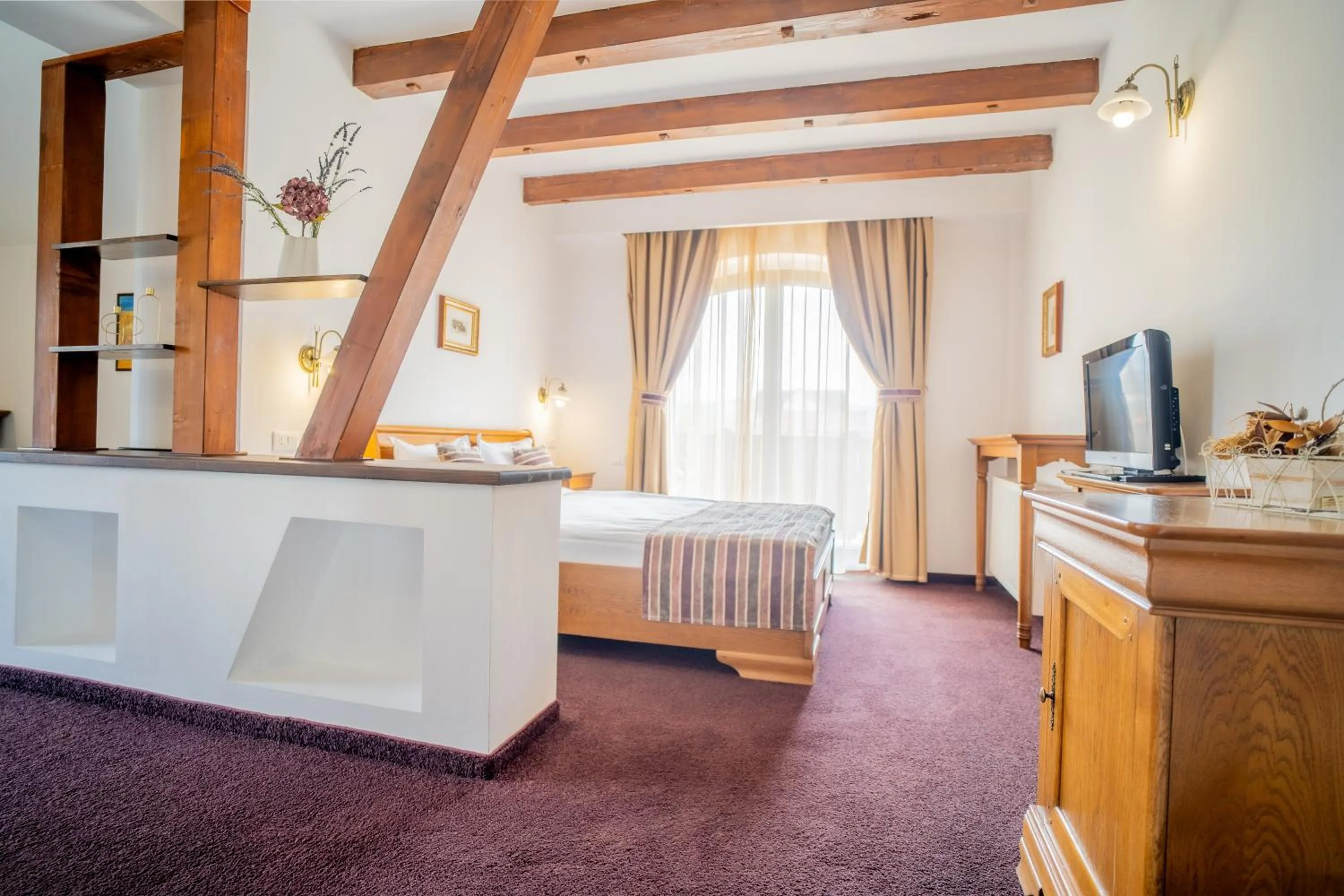 Bed in Pensiunea Casa Nostalgia