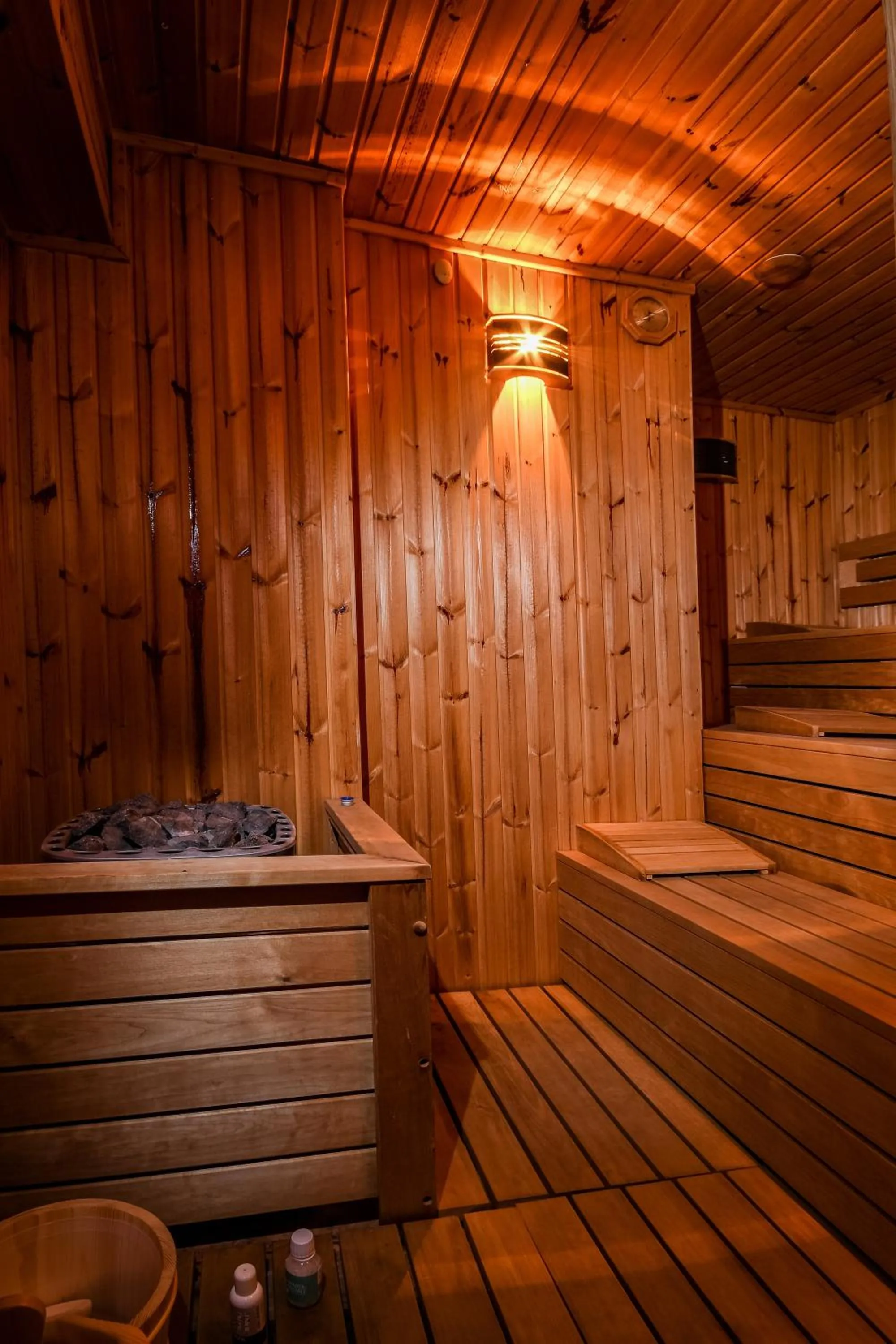 Sauna in Pensiunea Casa Nostalgia