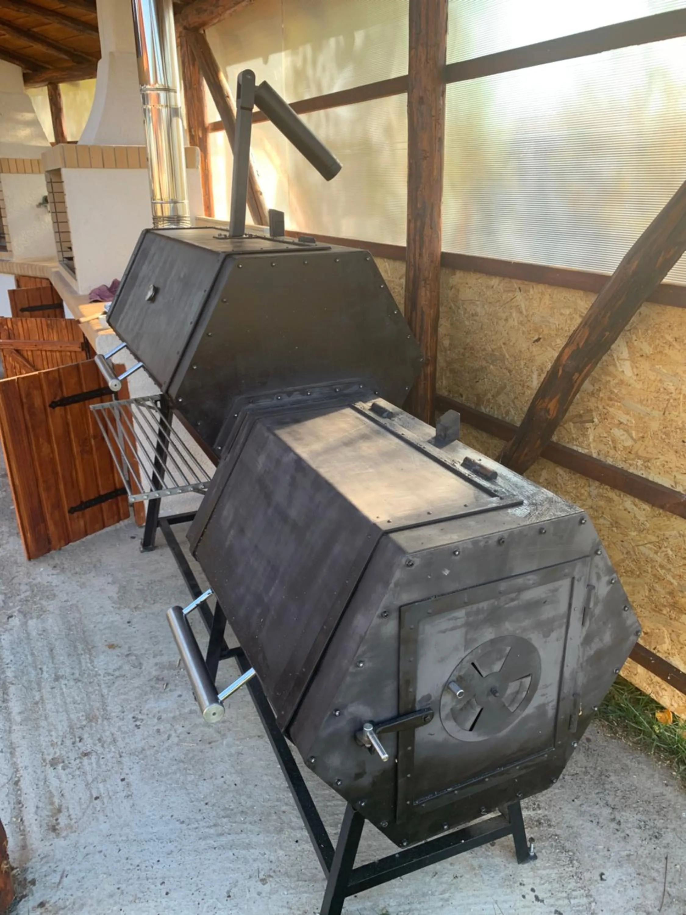 Patio in Pensiunea Casa Nostalgia