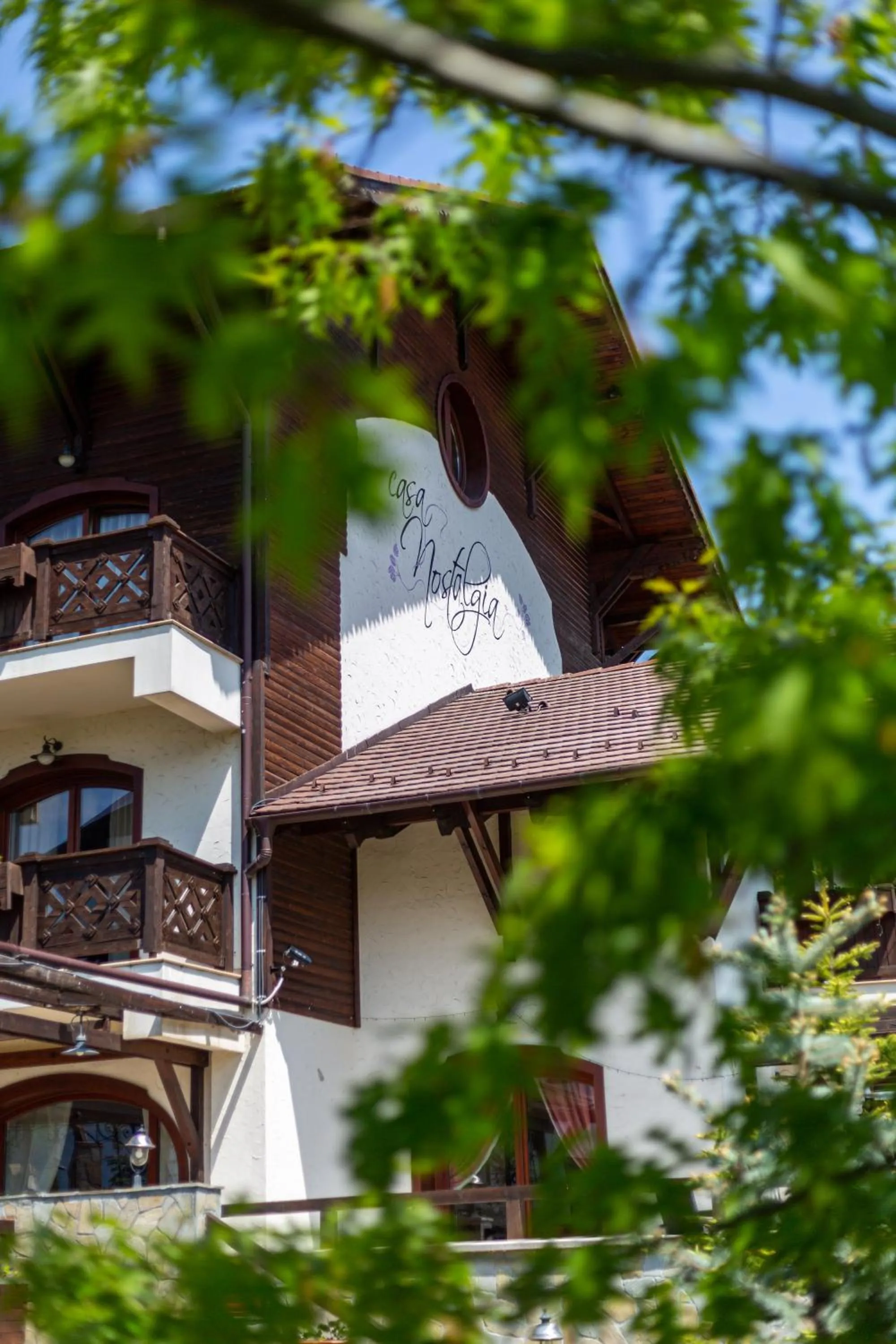 Property building in Pensiunea Casa Nostalgia