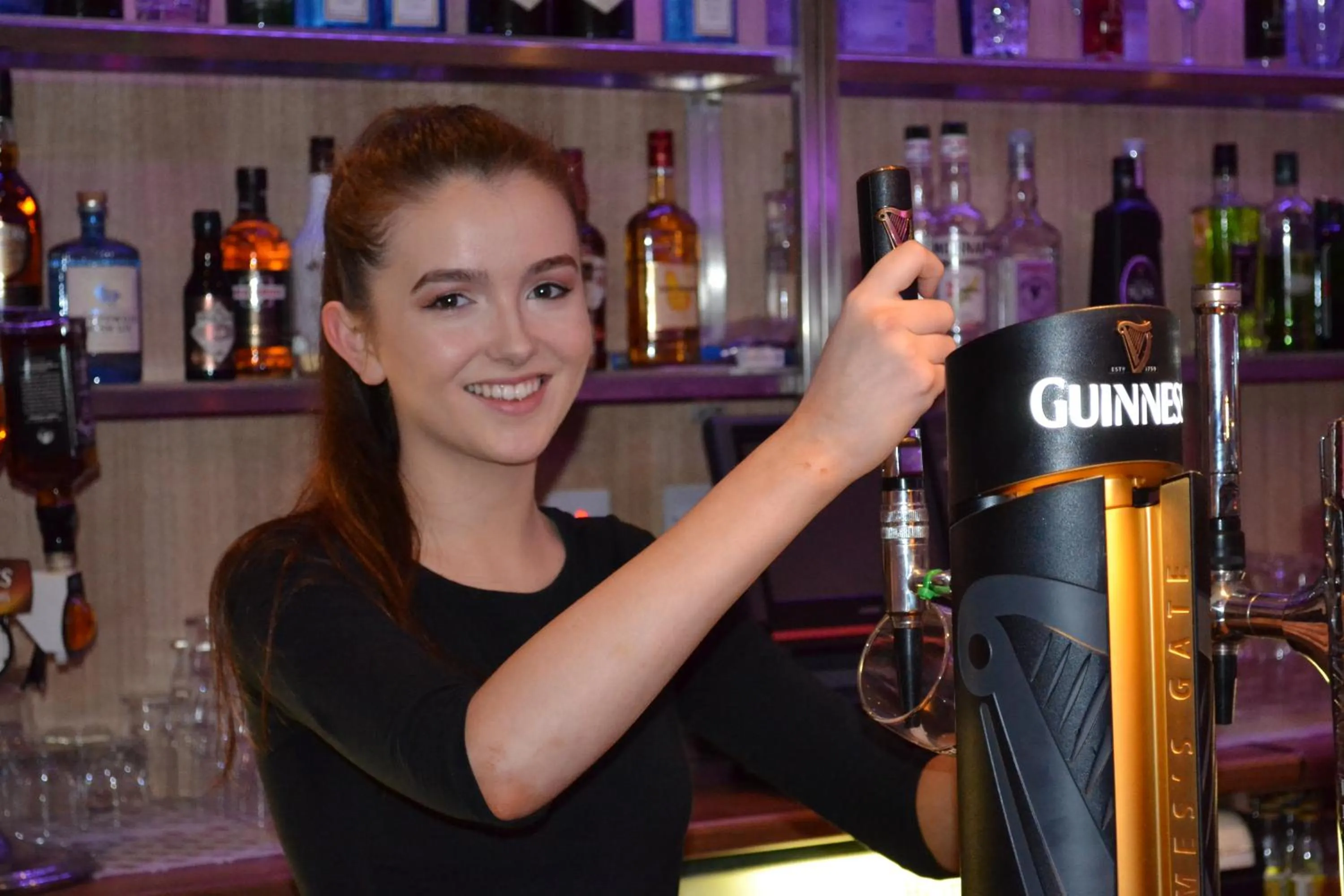 Staff in Caisleain Oir Hotel