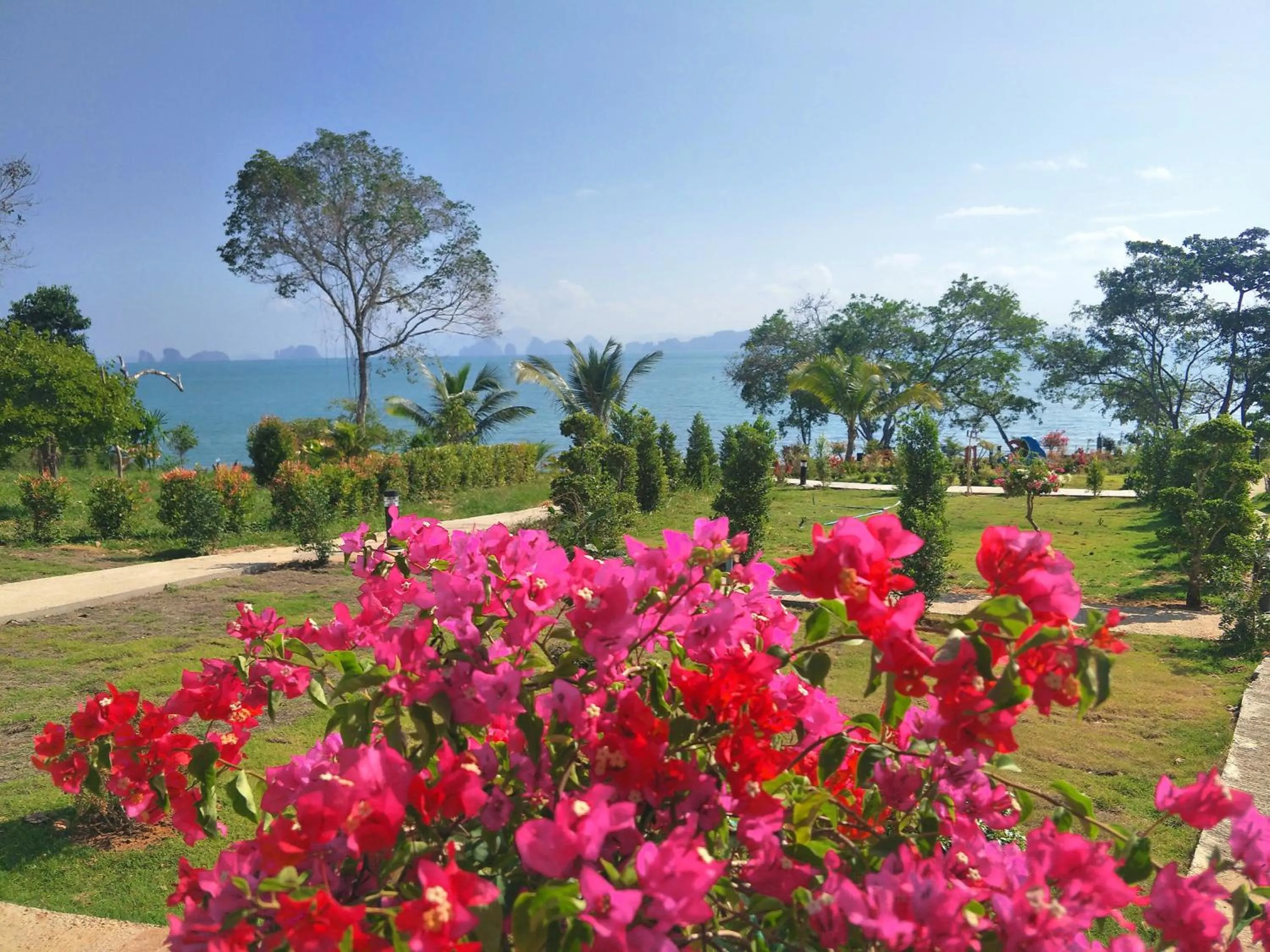 Garden in Sunrise Beach Kohyao Resort