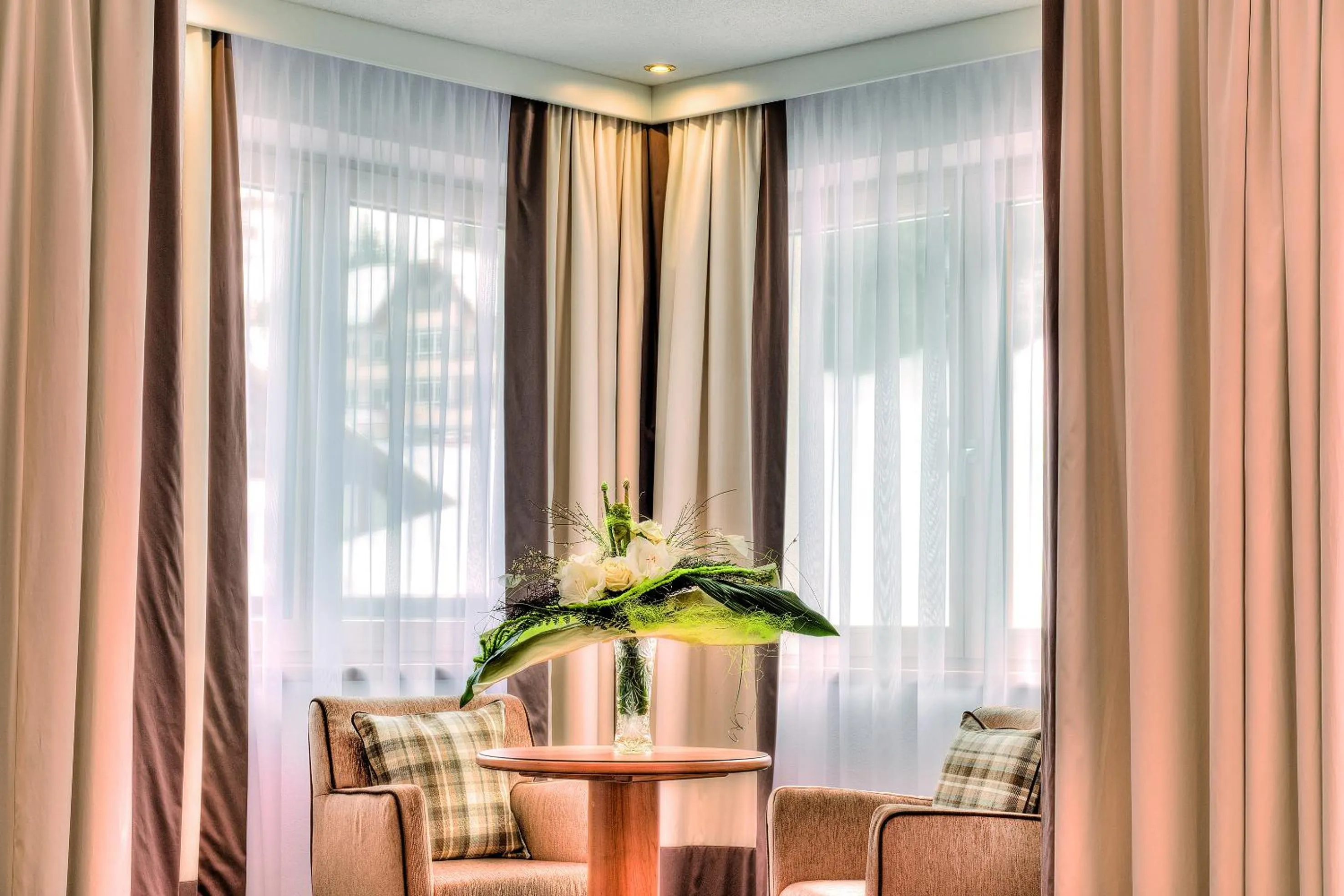 Seating area in Hotel Garni Urezza