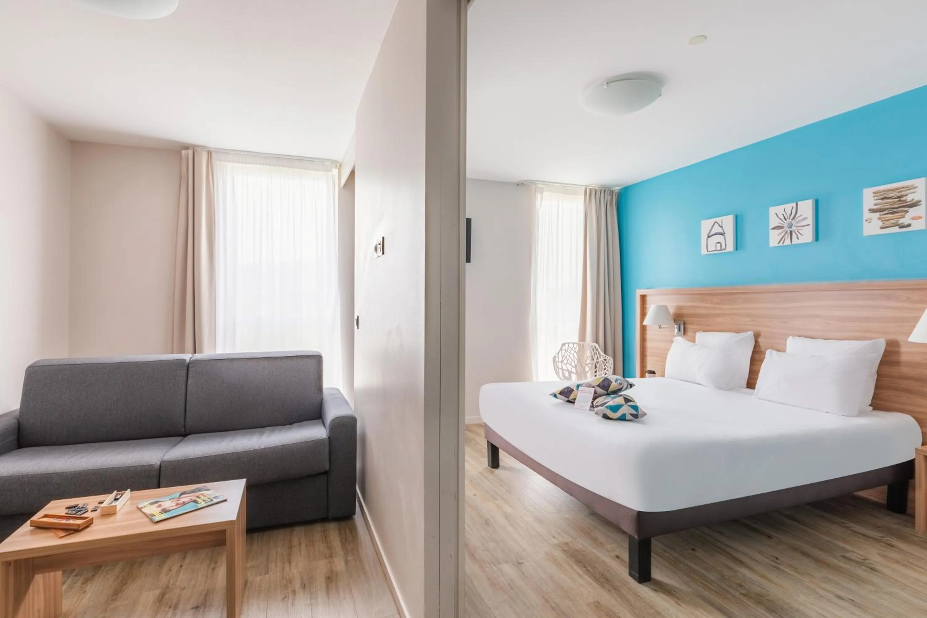 Bed in Appart’City Confort Vannes