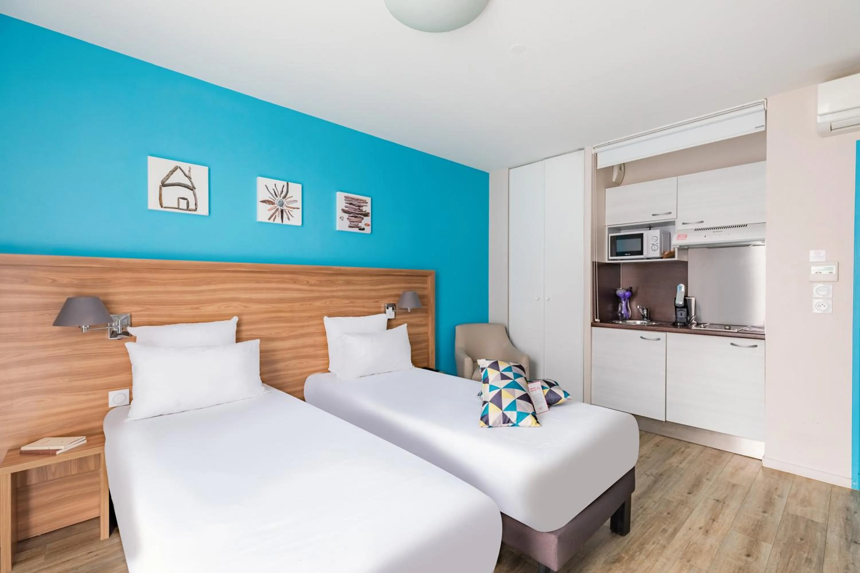 Bed in Appart’City Confort Vannes