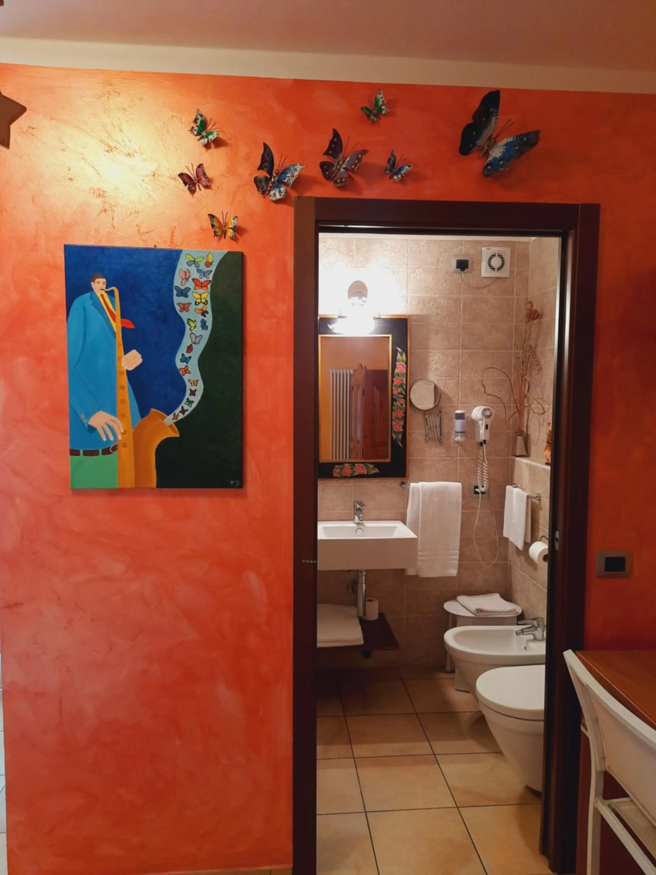 Decorative detail in Florivana Boutique Hotel