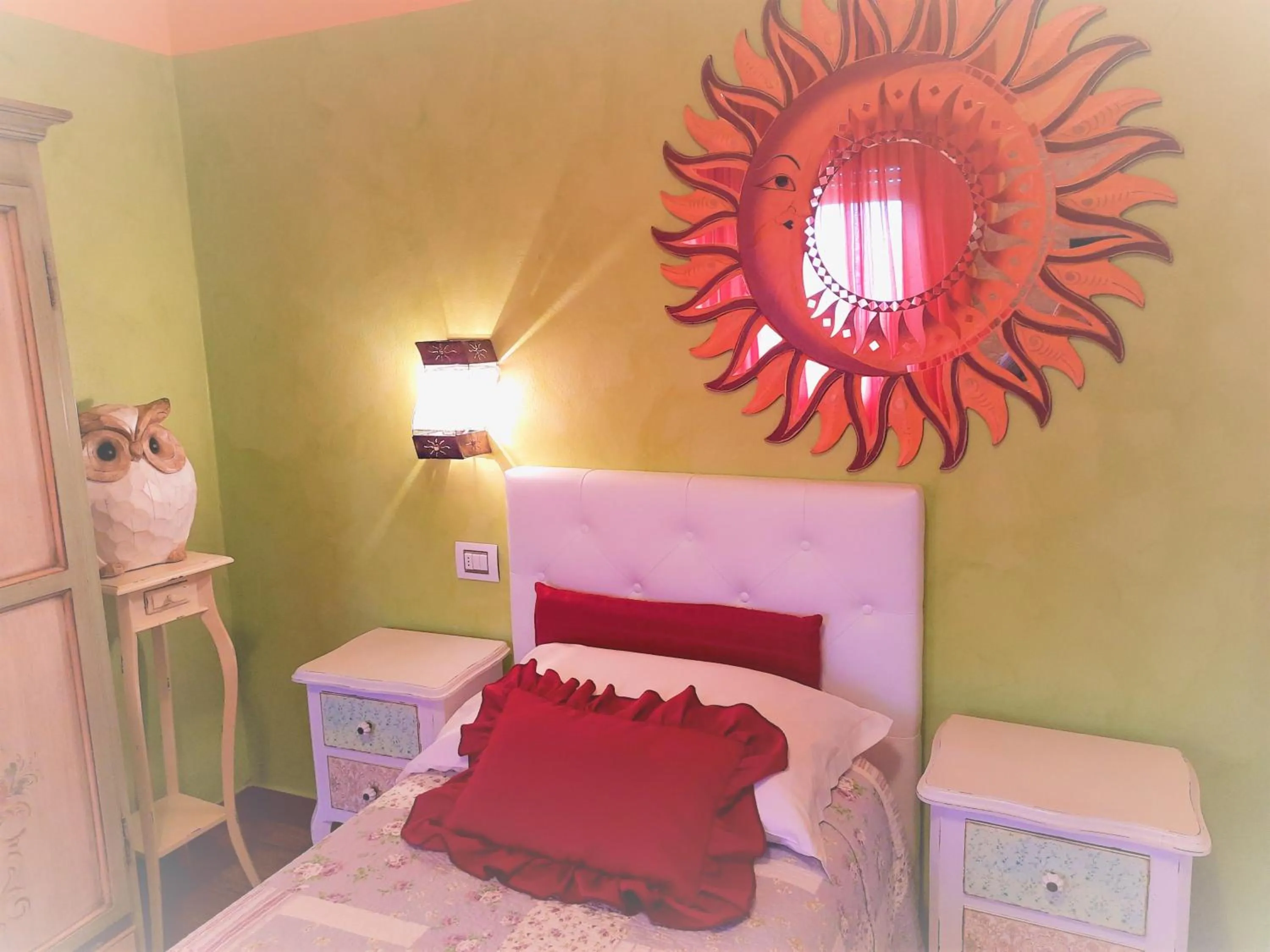 Decorative detail, Bed in Florivana Boutique Hotel