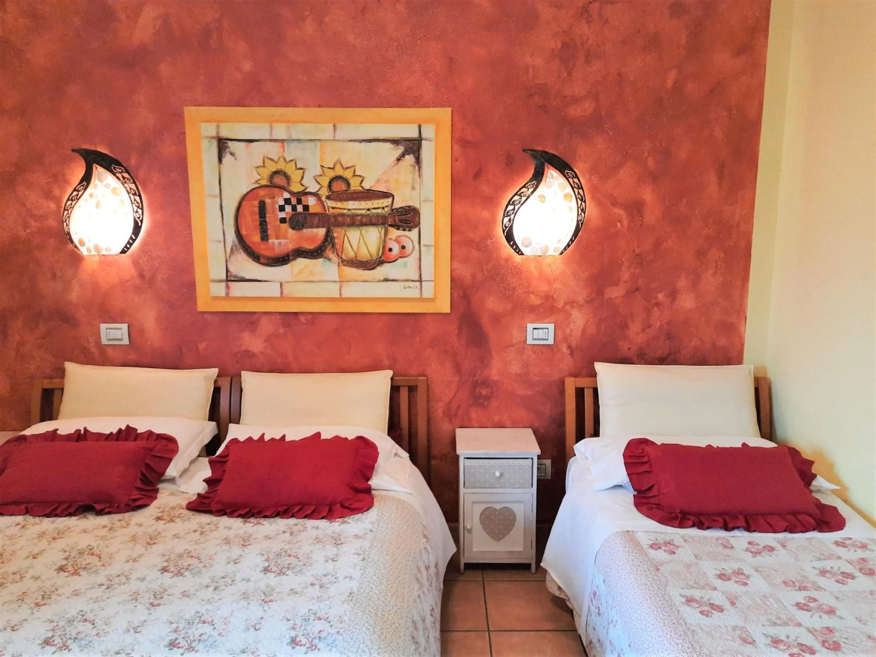 Bed in Florivana Boutique Hotel