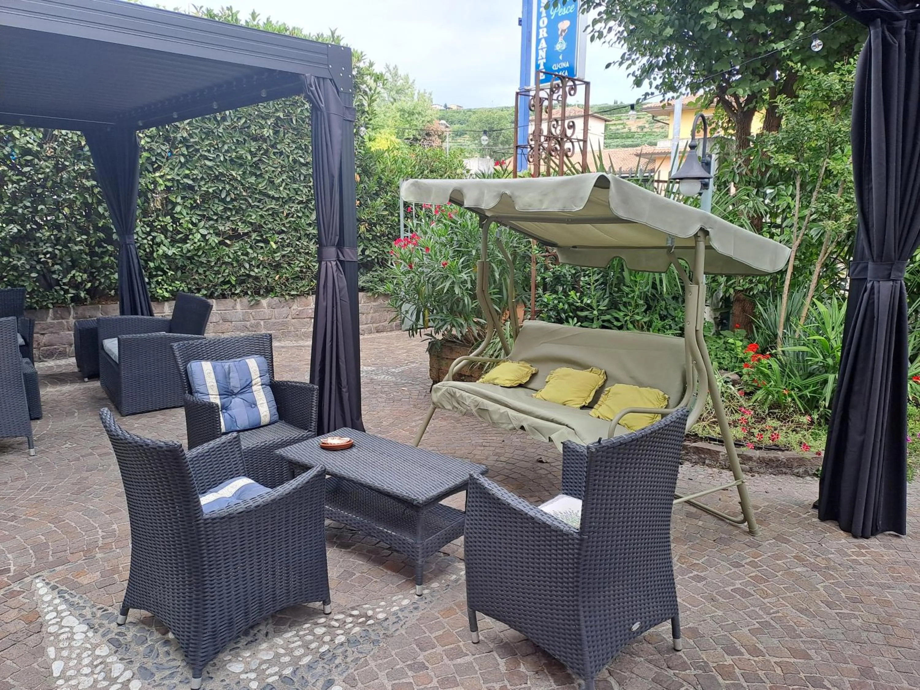 Garden view in Florivana Boutique Hotel