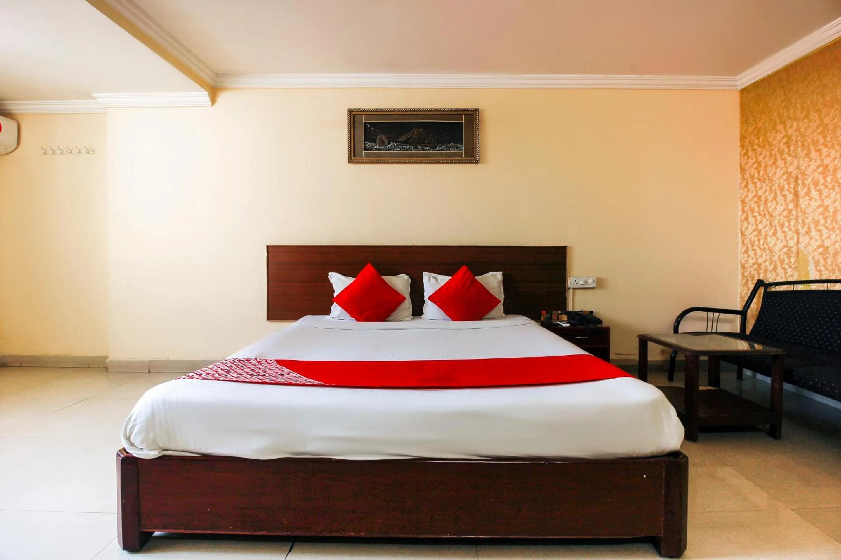 Bedroom, Bed in Hotel O Priya Residency