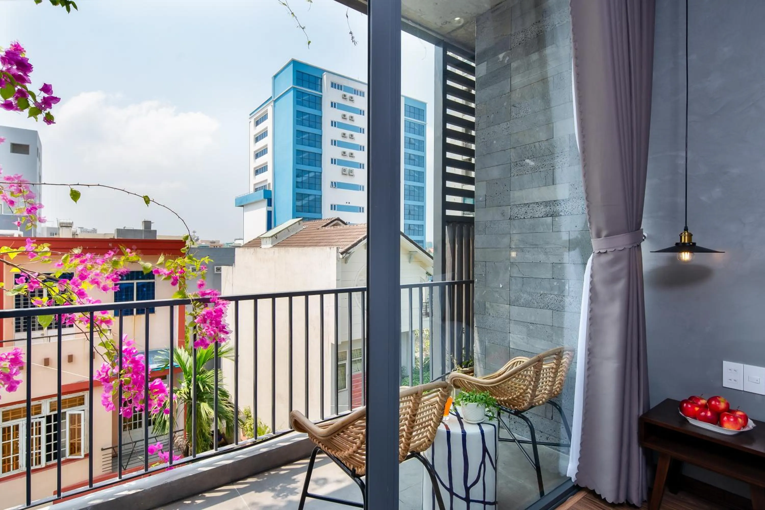 Balcony/Terrace in Tropical House Apartment Da Nang