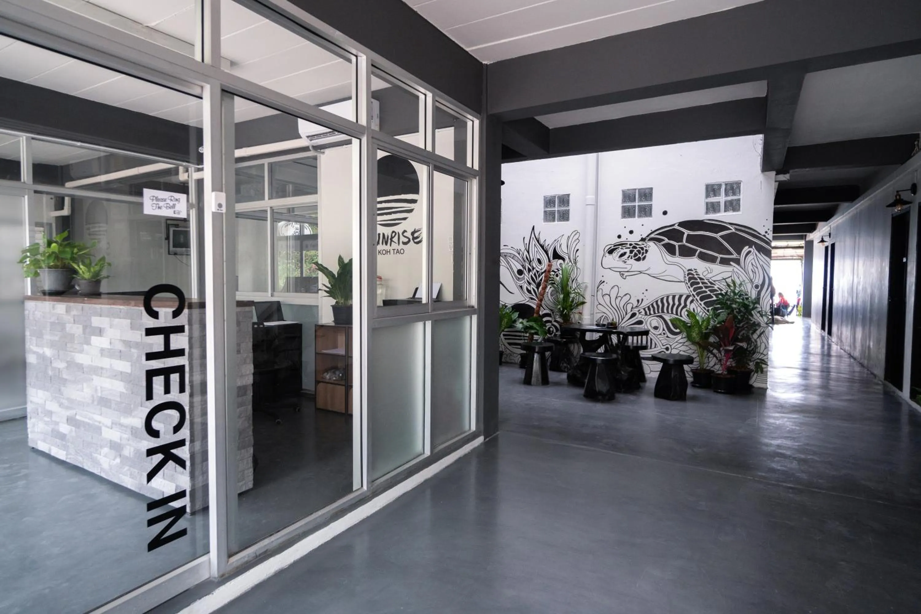 Lobby or reception in Sunrise Koh Tao