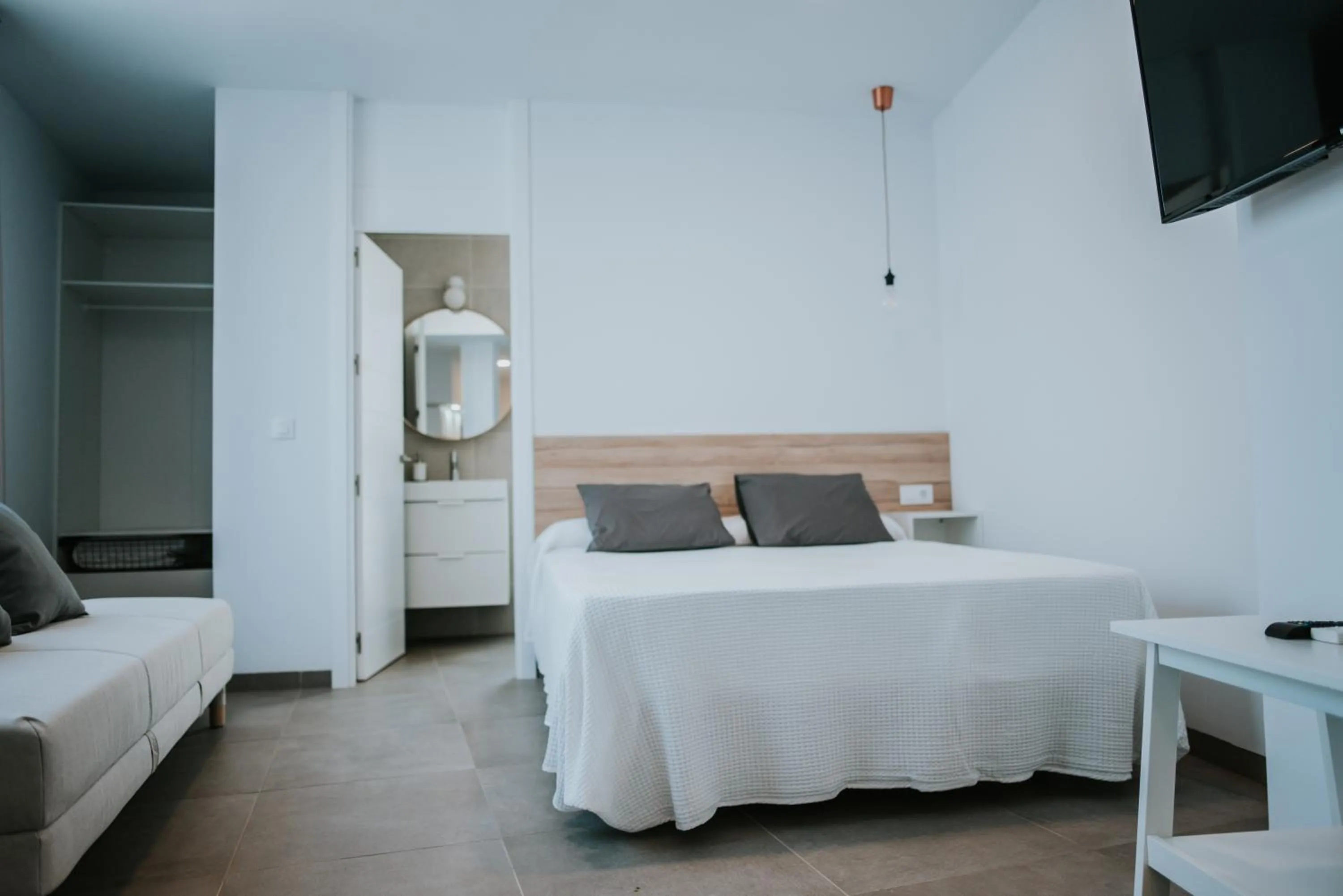 Bedroom, Bed in Apartamentos ZHR