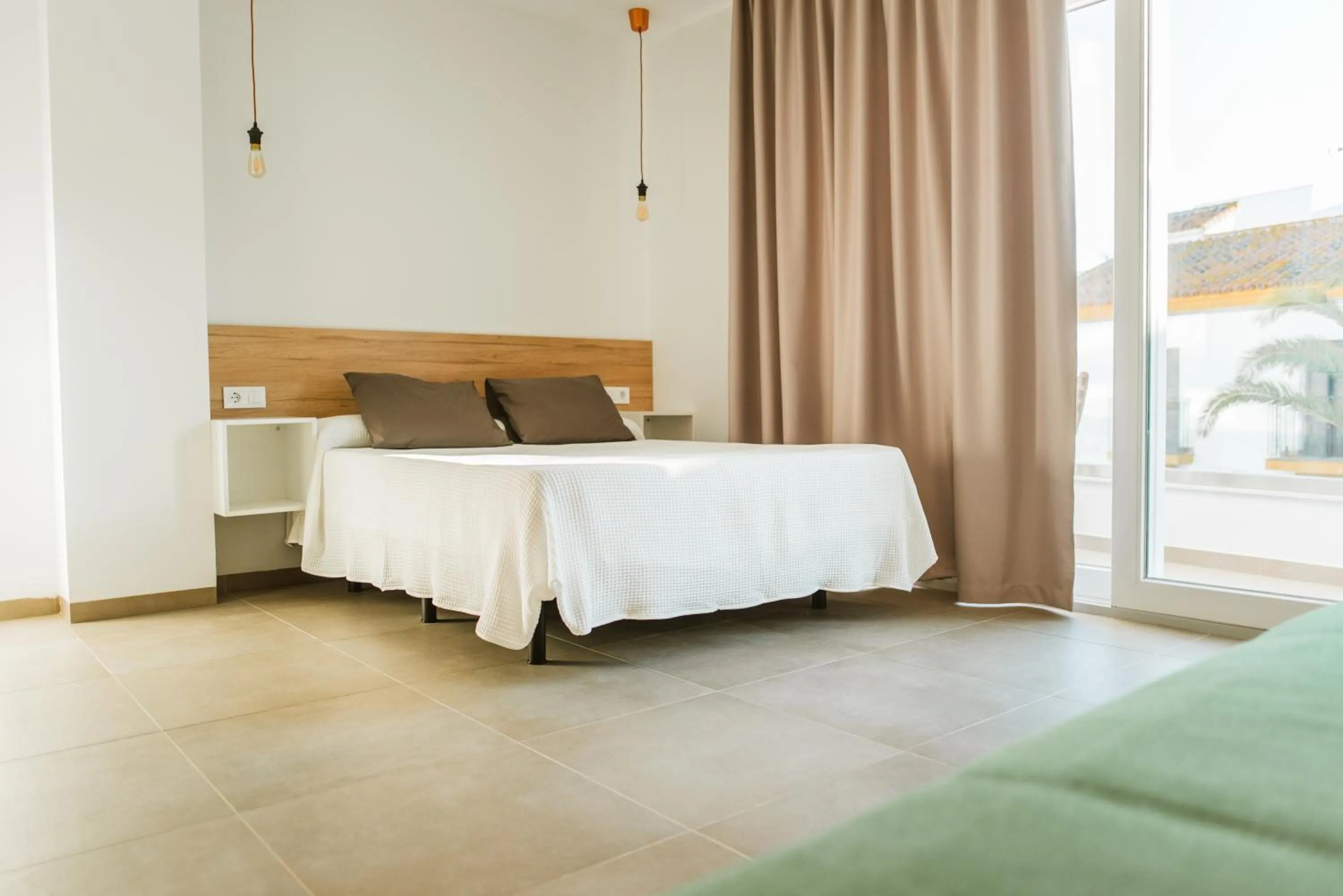 Balcony/Terrace, Bed in Apartamentos ZHR