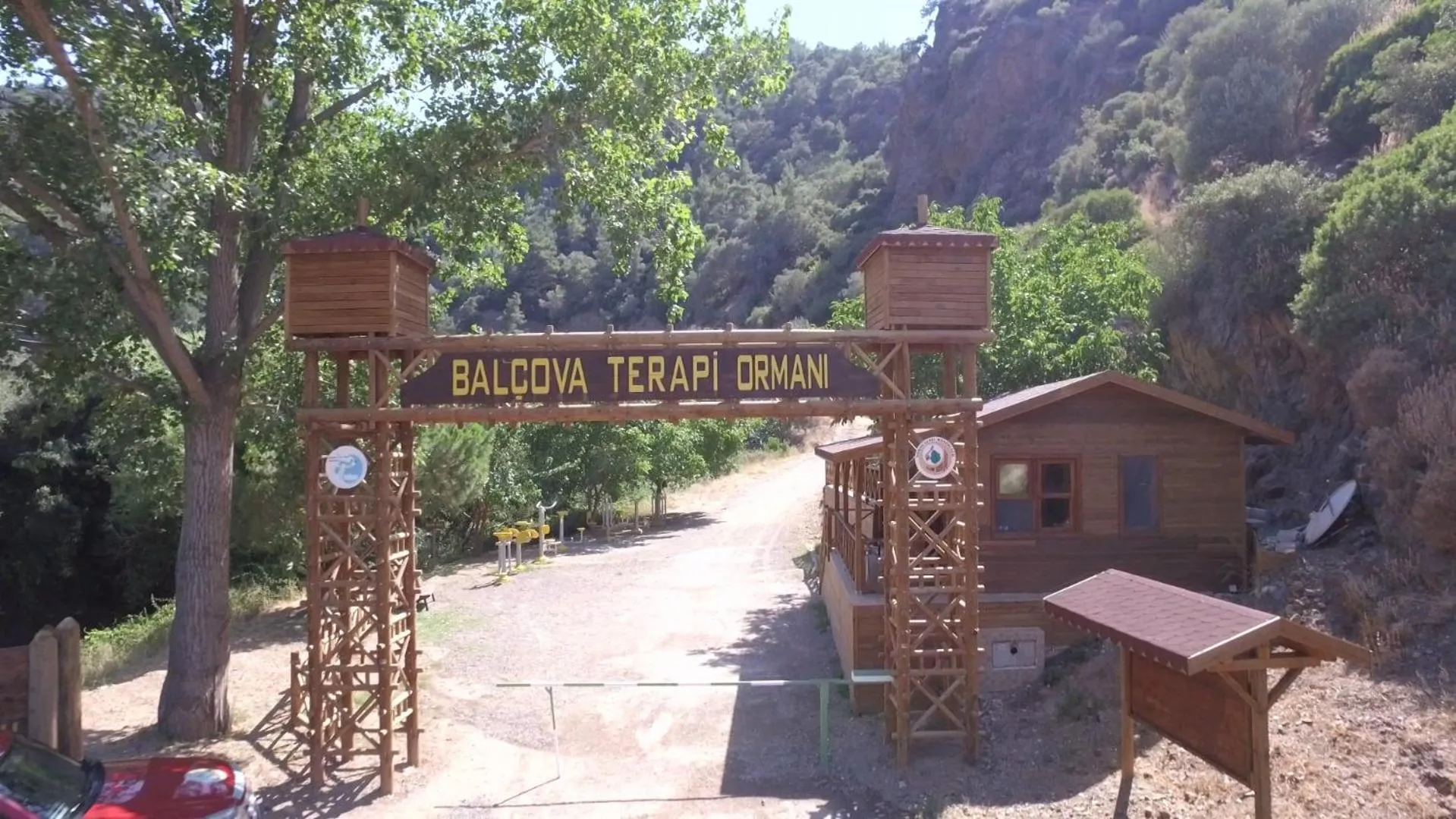 Natural landscape in Balcova Termal Hotel