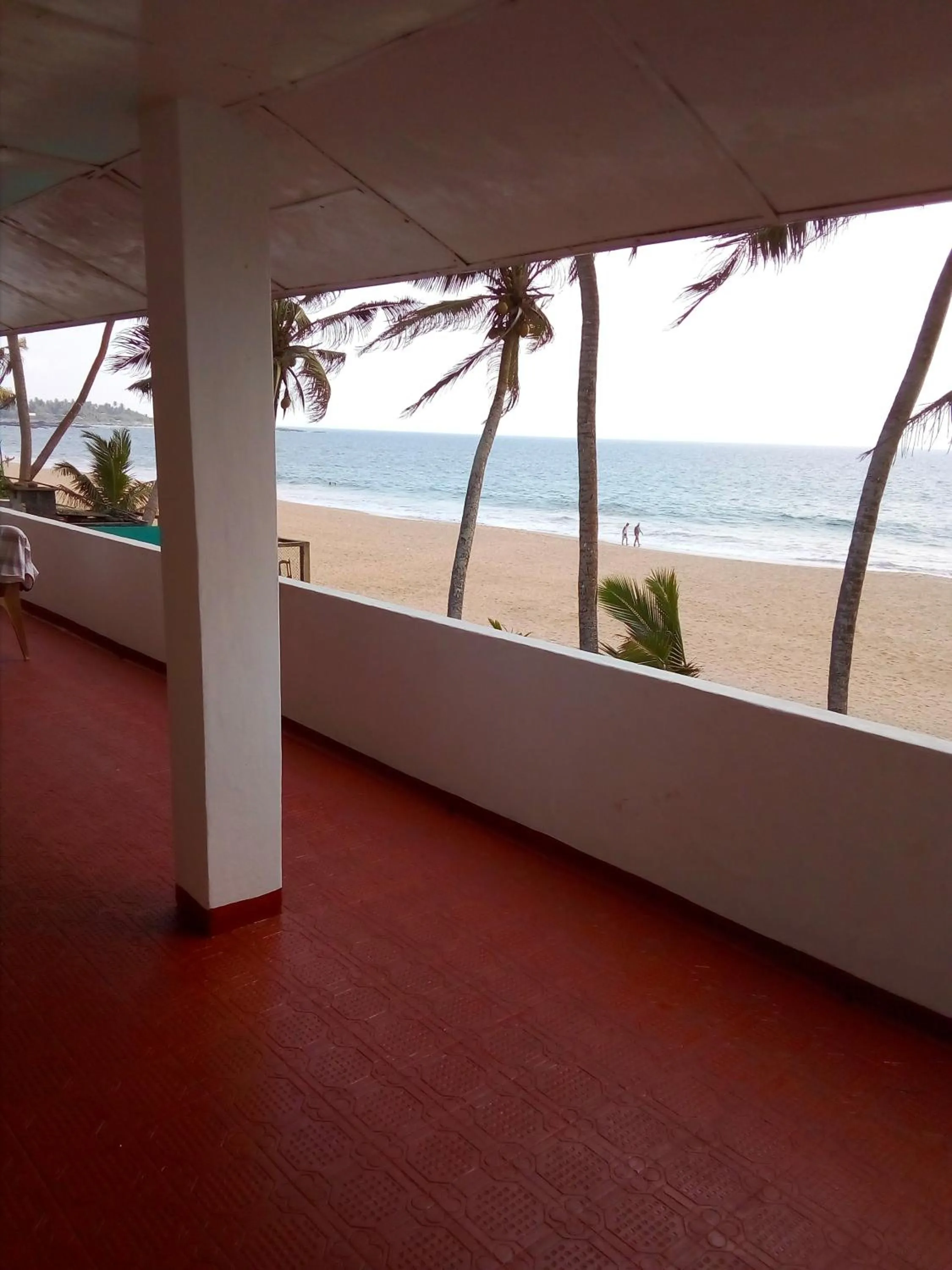 Balcony/Terrace in New SeaSide Inn Hikkaduwa