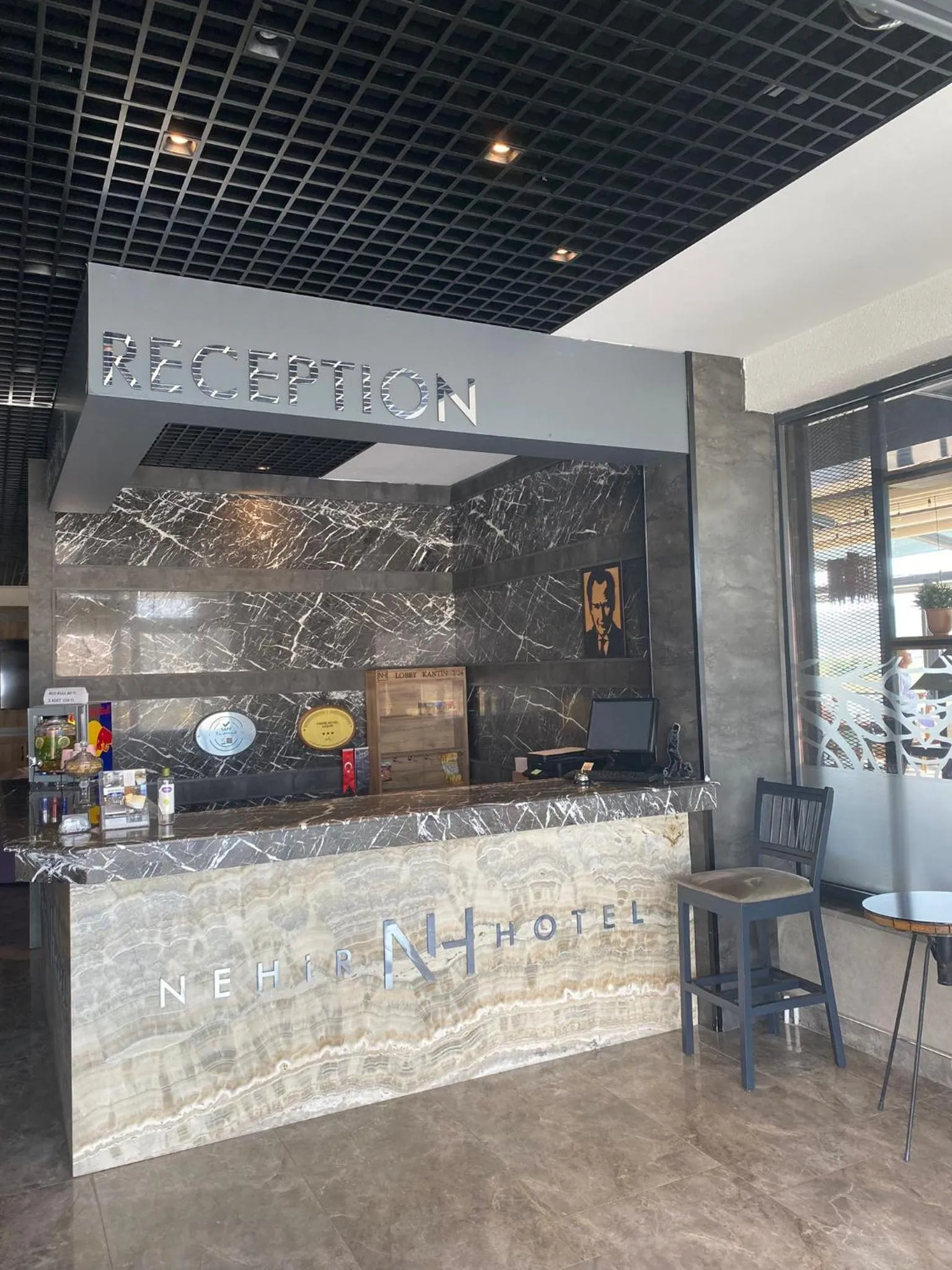 Lobby or reception in NEHİR HOTEL KEŞAN