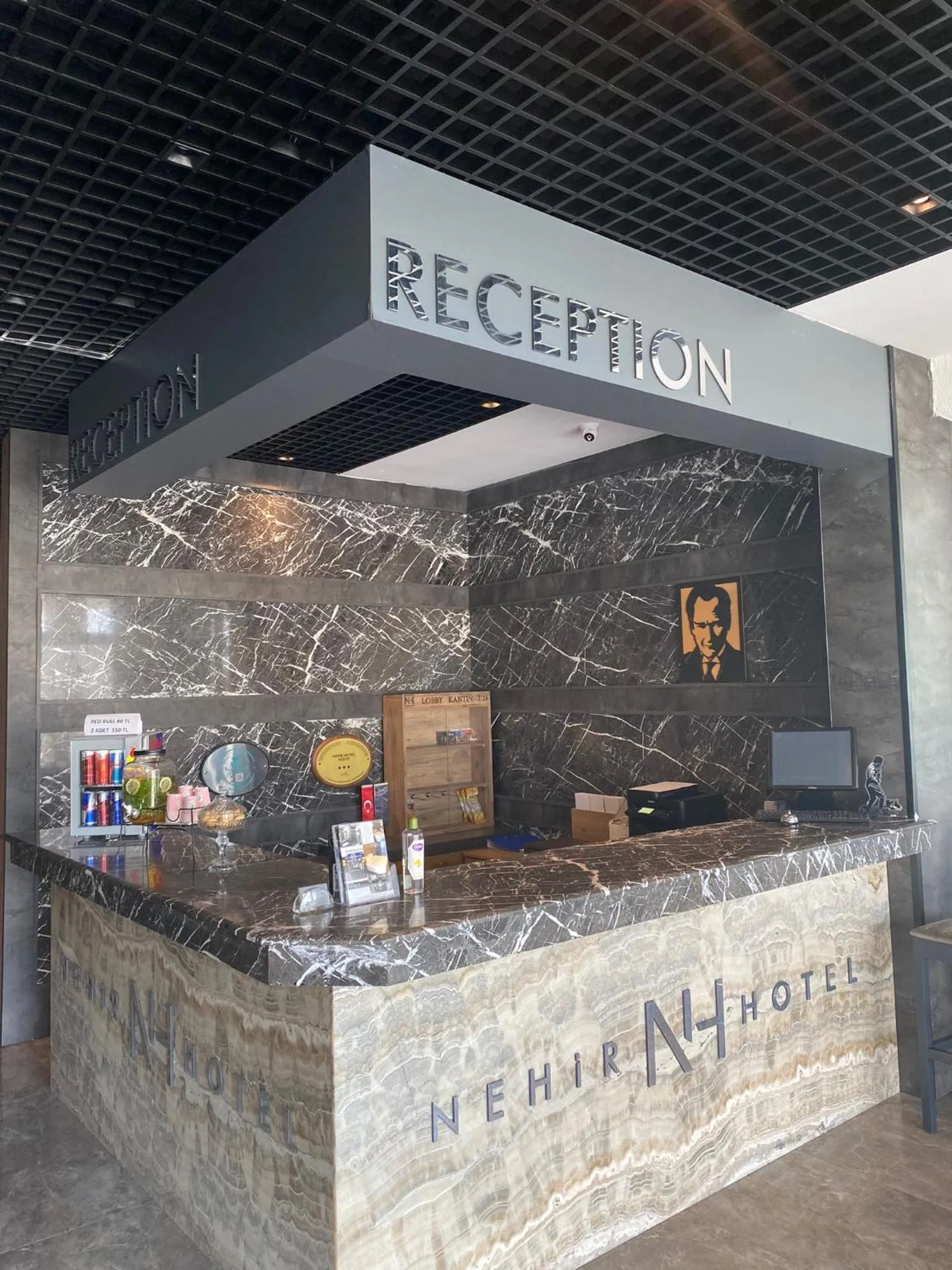 Lobby or reception in NEHİR HOTEL KEŞAN