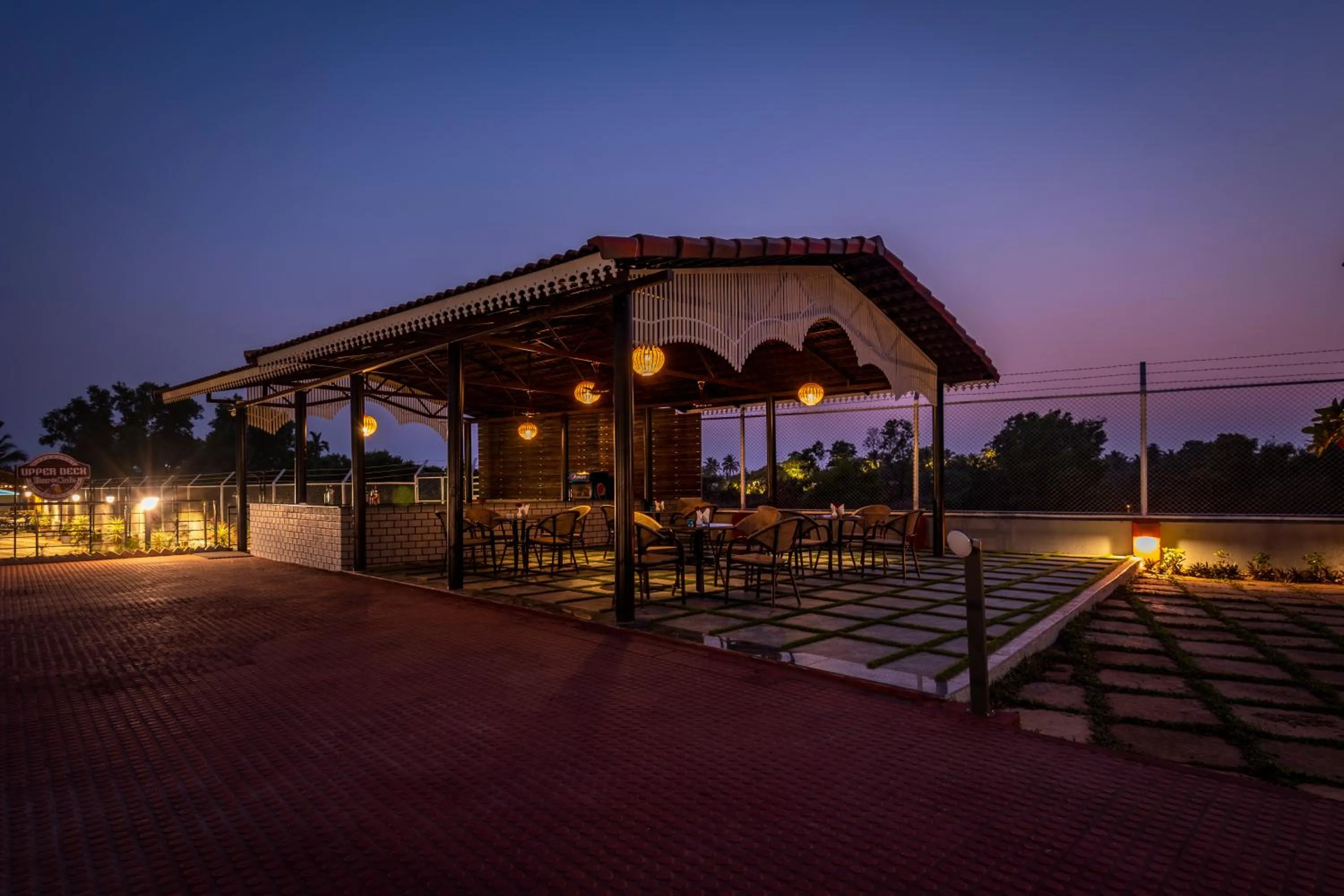 Sunset in Salcete Beach Resort