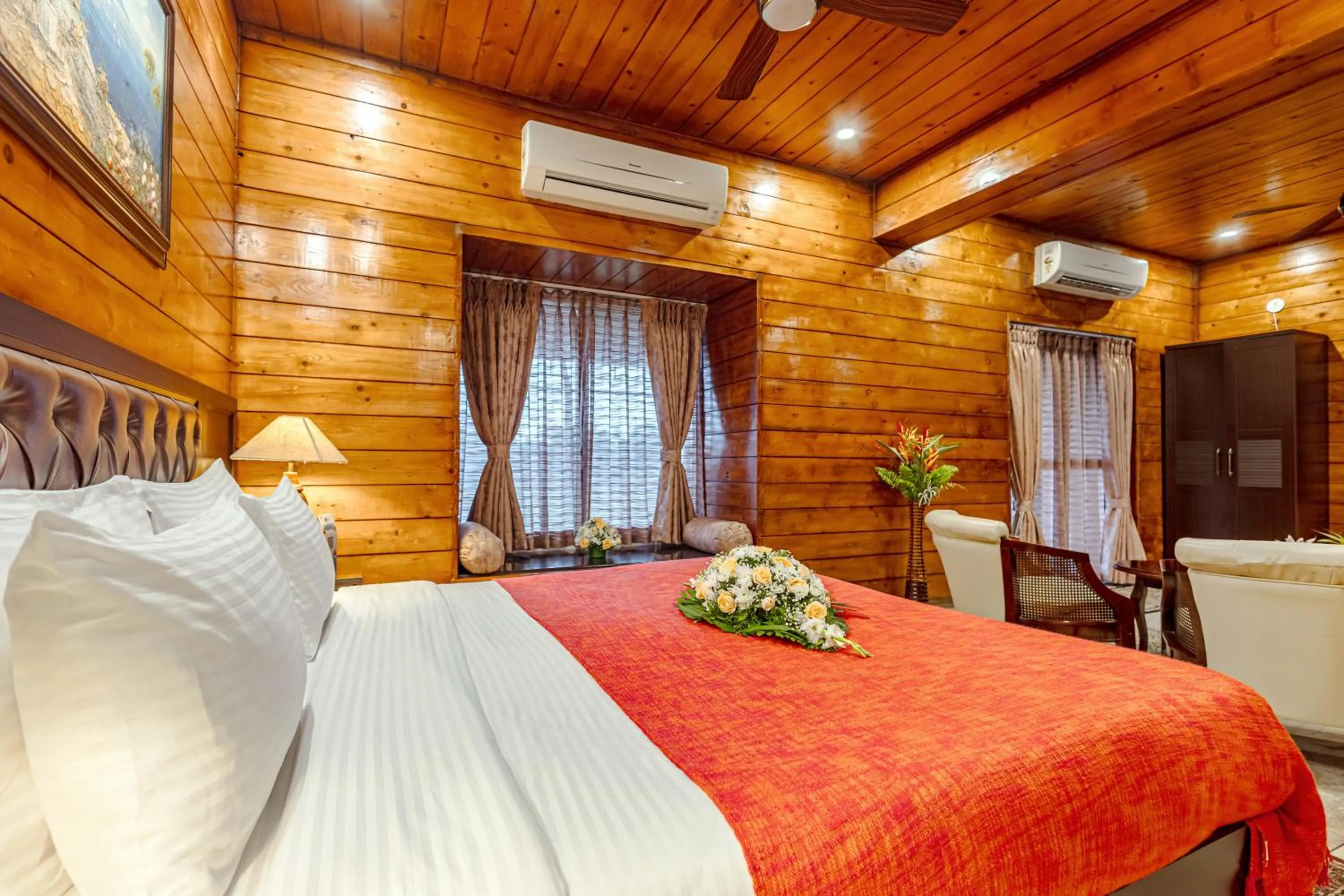 Bed in Salcete Beach Resort