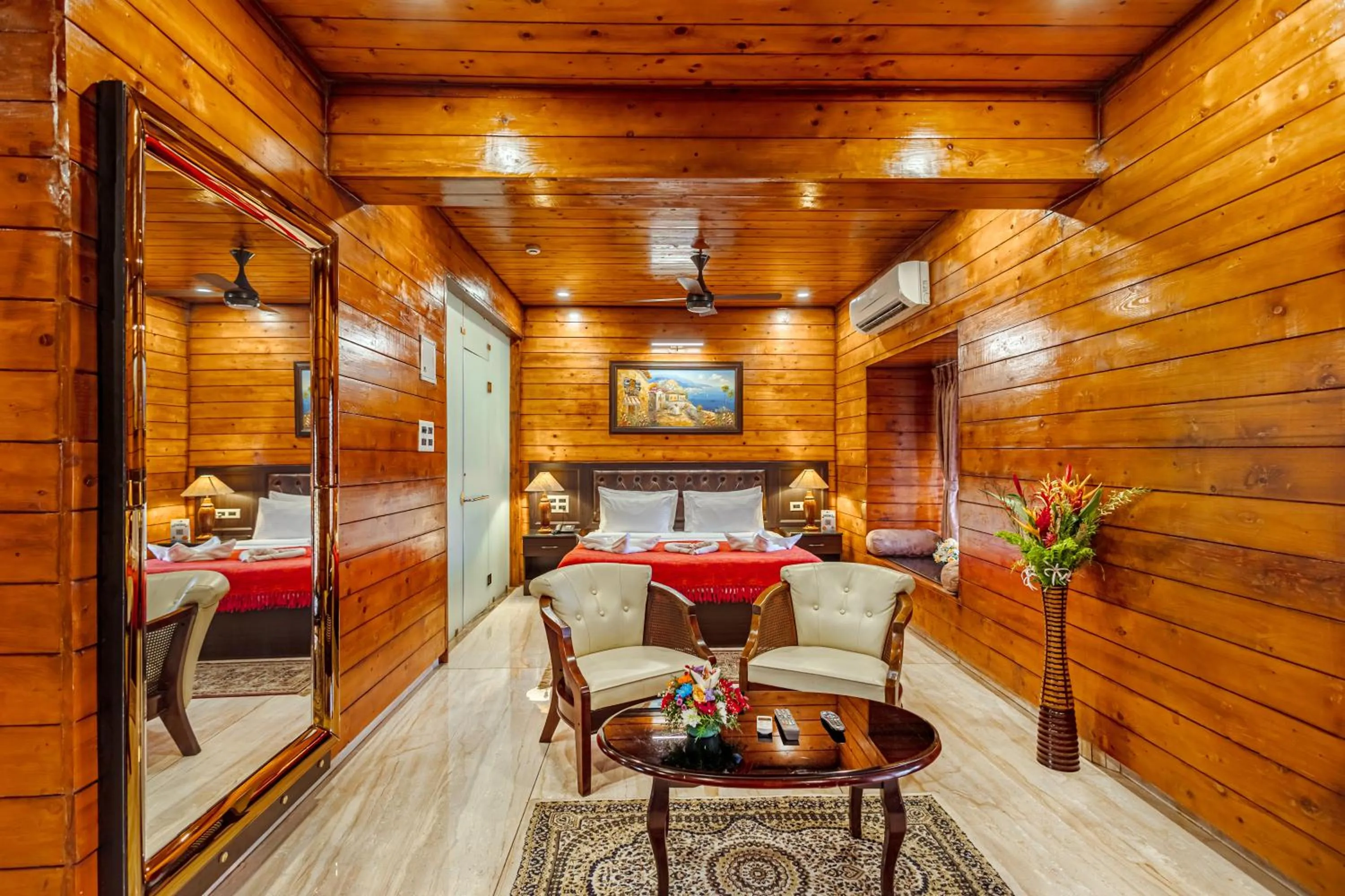 Bed in Salcete Beach Resort