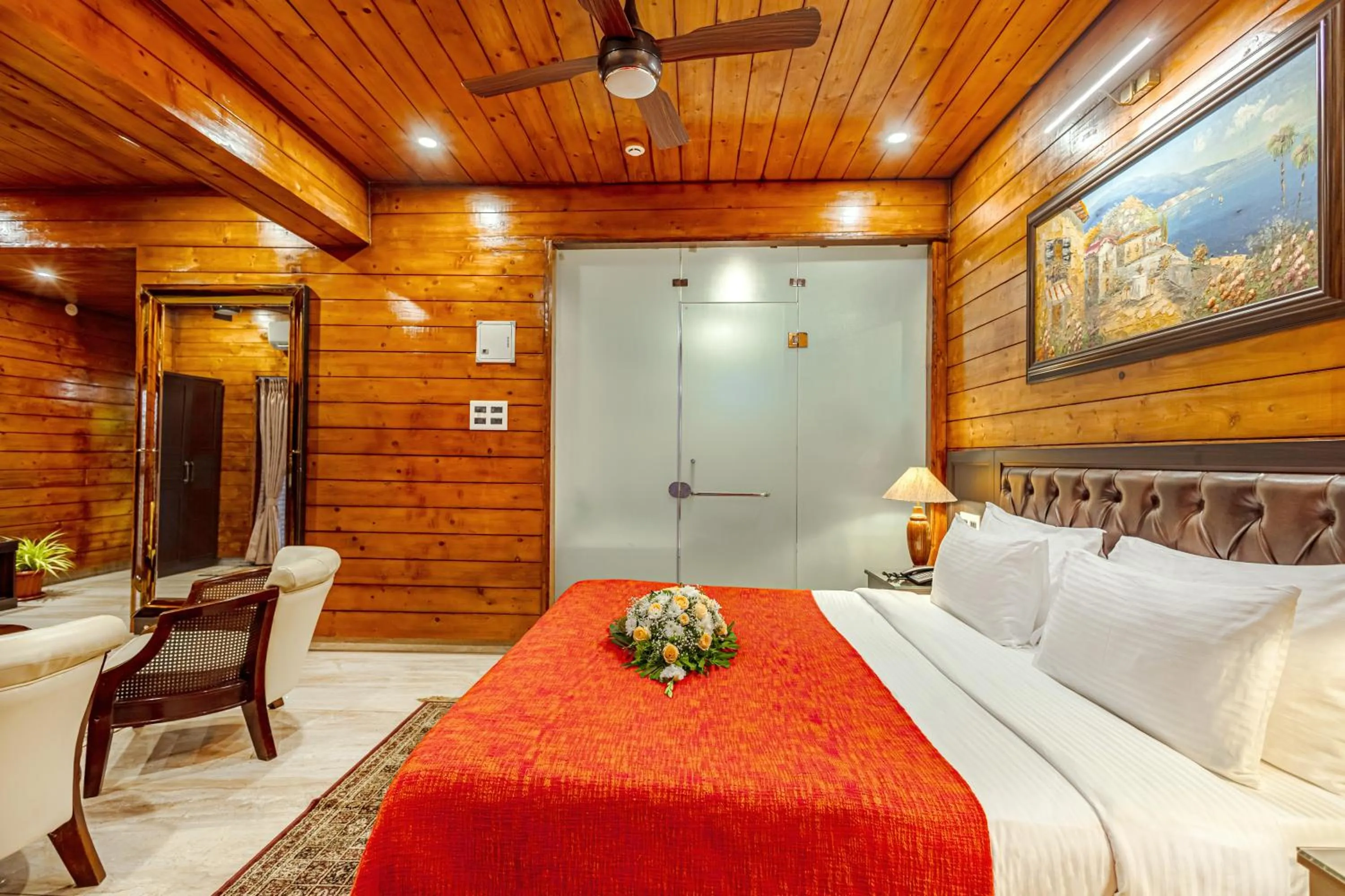 Bed in Salcete Beach Resort