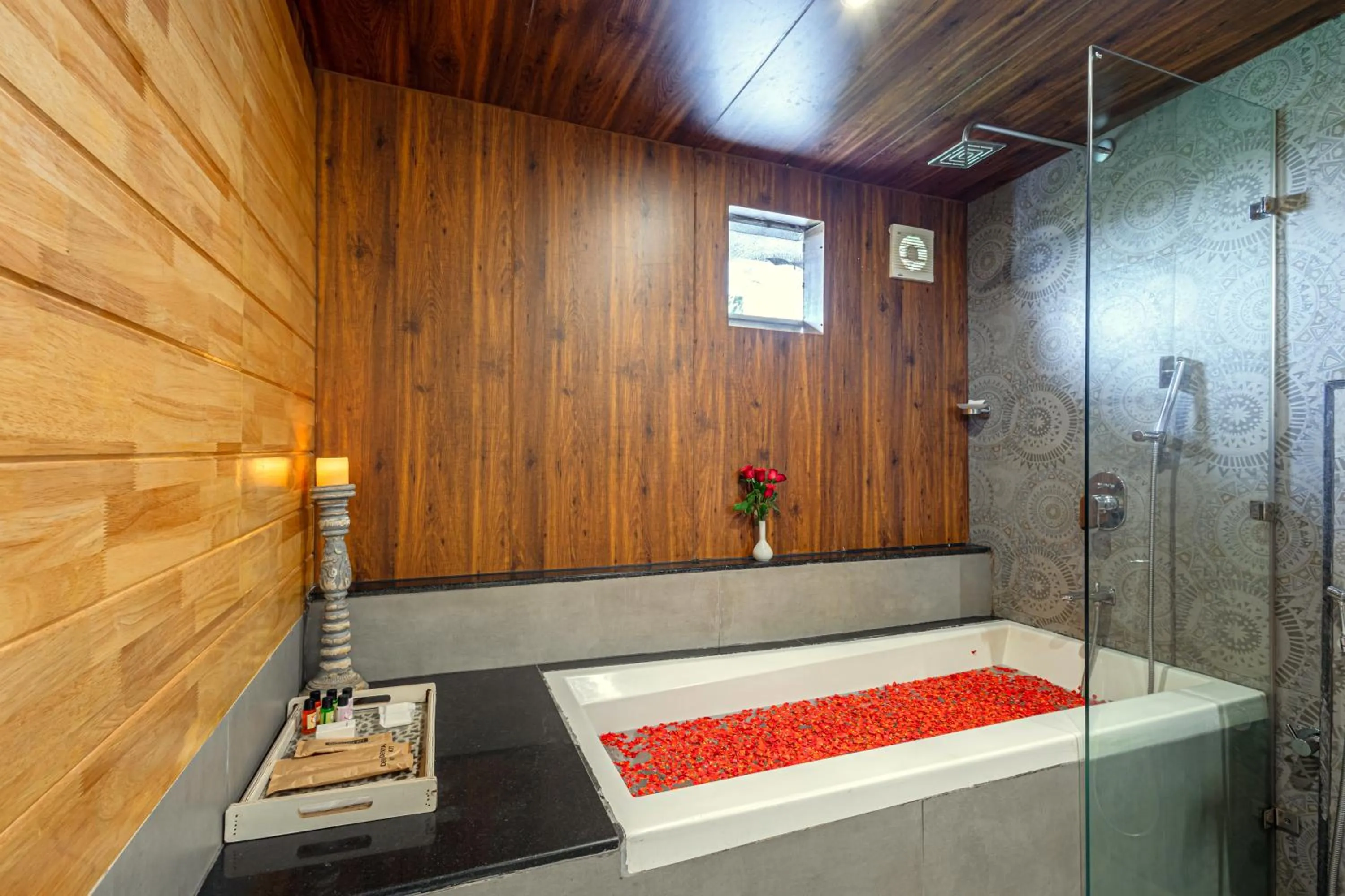 Shower in Salcete Beach Resort