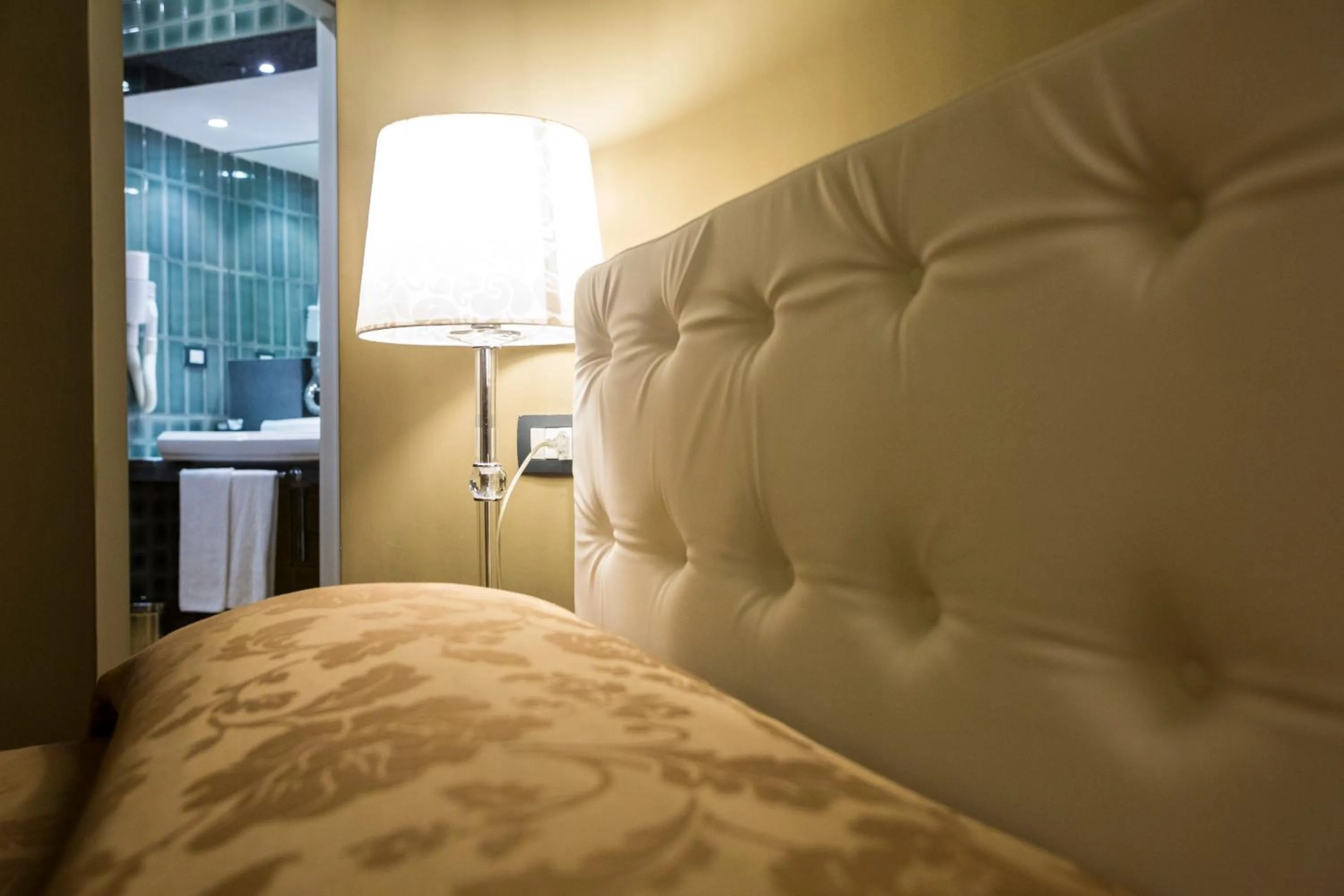 Decorative detail, Bed in Hotel Villa La Colombaia