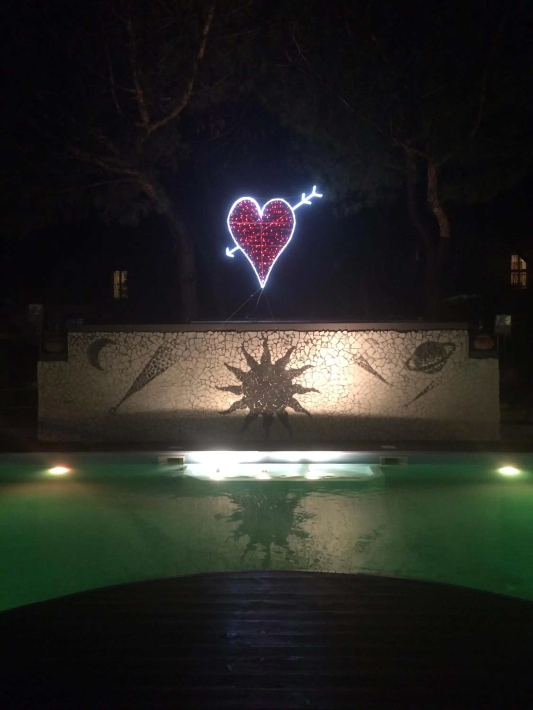 Night in Hotel Villa La Colombaia